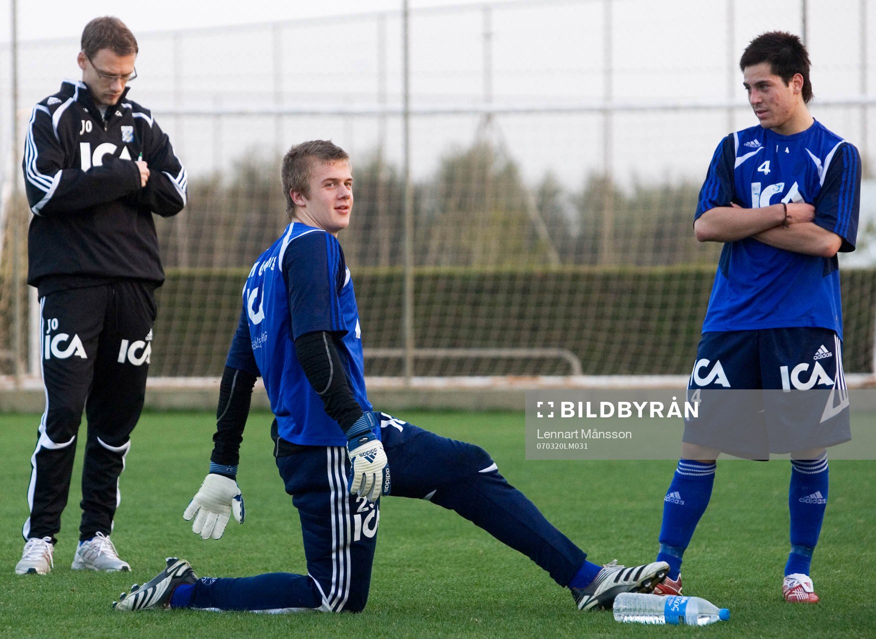 Jonas Olsson, Erik Dahlin och Bastian Andersson