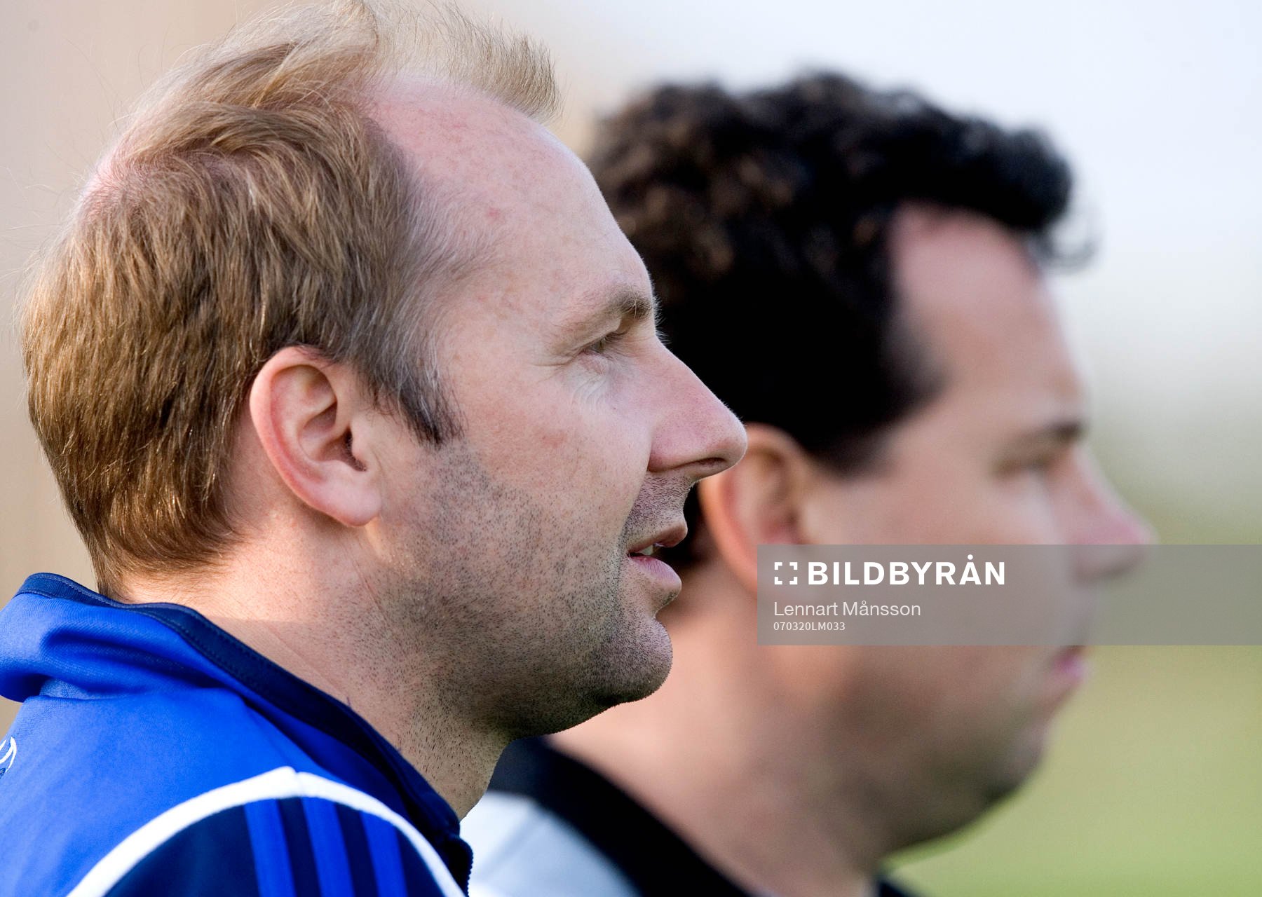 Håkan Mild, sportchef och Stefan Rehn, tränare