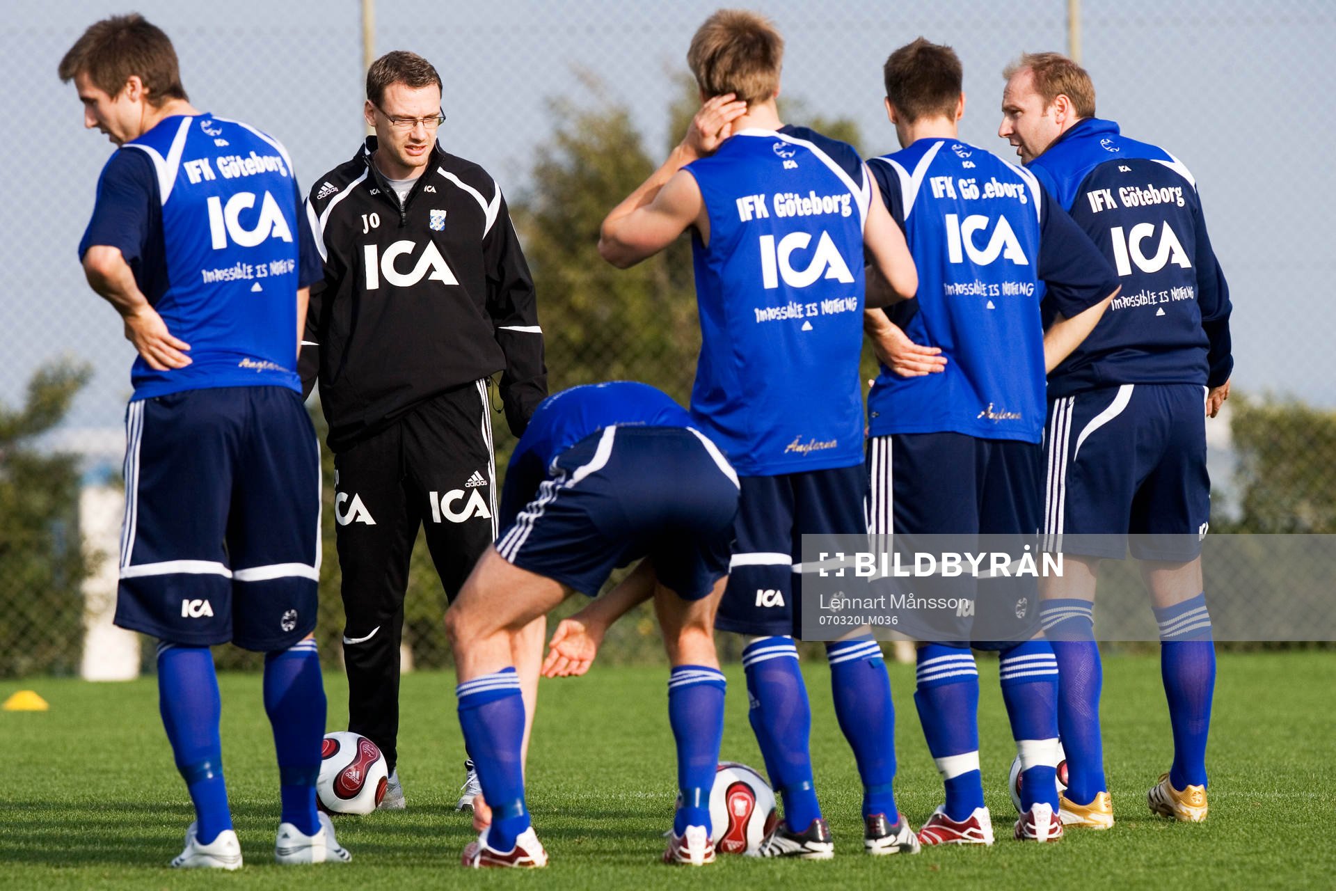Jonas Olsson, tränare och Håkan Mild, sportchef