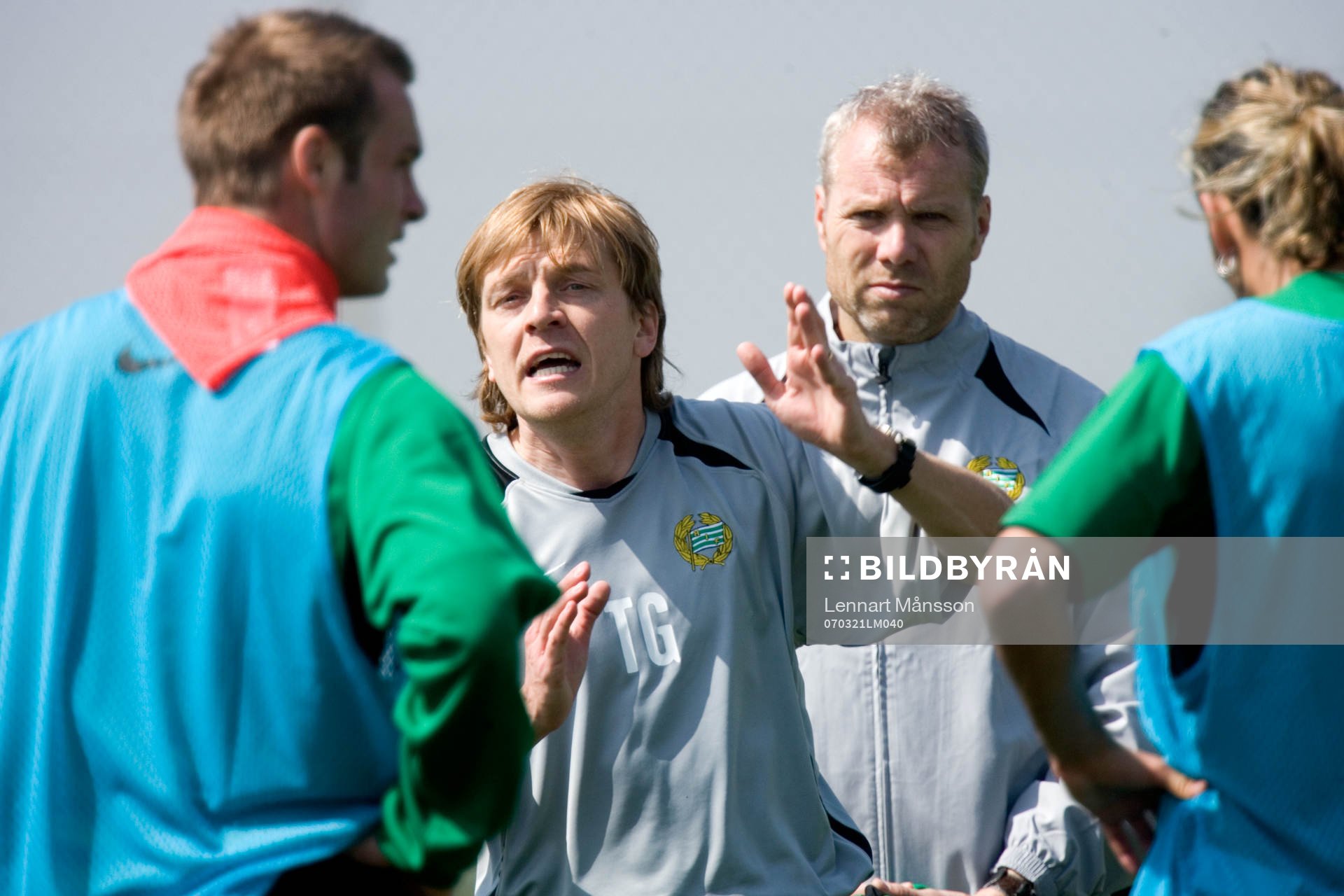 Hammarbys tränare Tony Gustavsson leder första