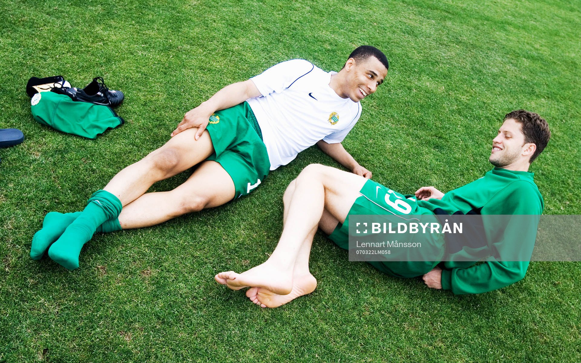  Charlie Davies och Paulinho, Hammarbys nya anfallsduo.