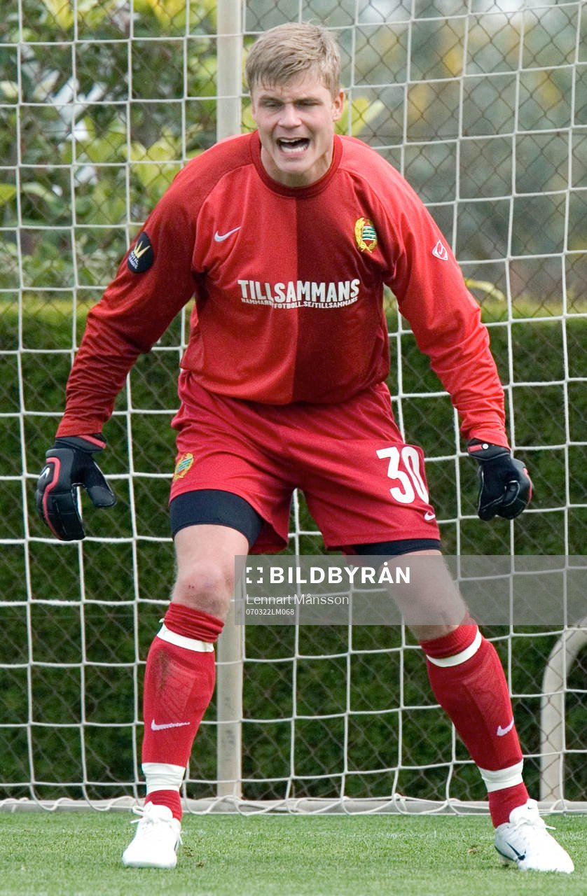 Erland Hellström, målvakt