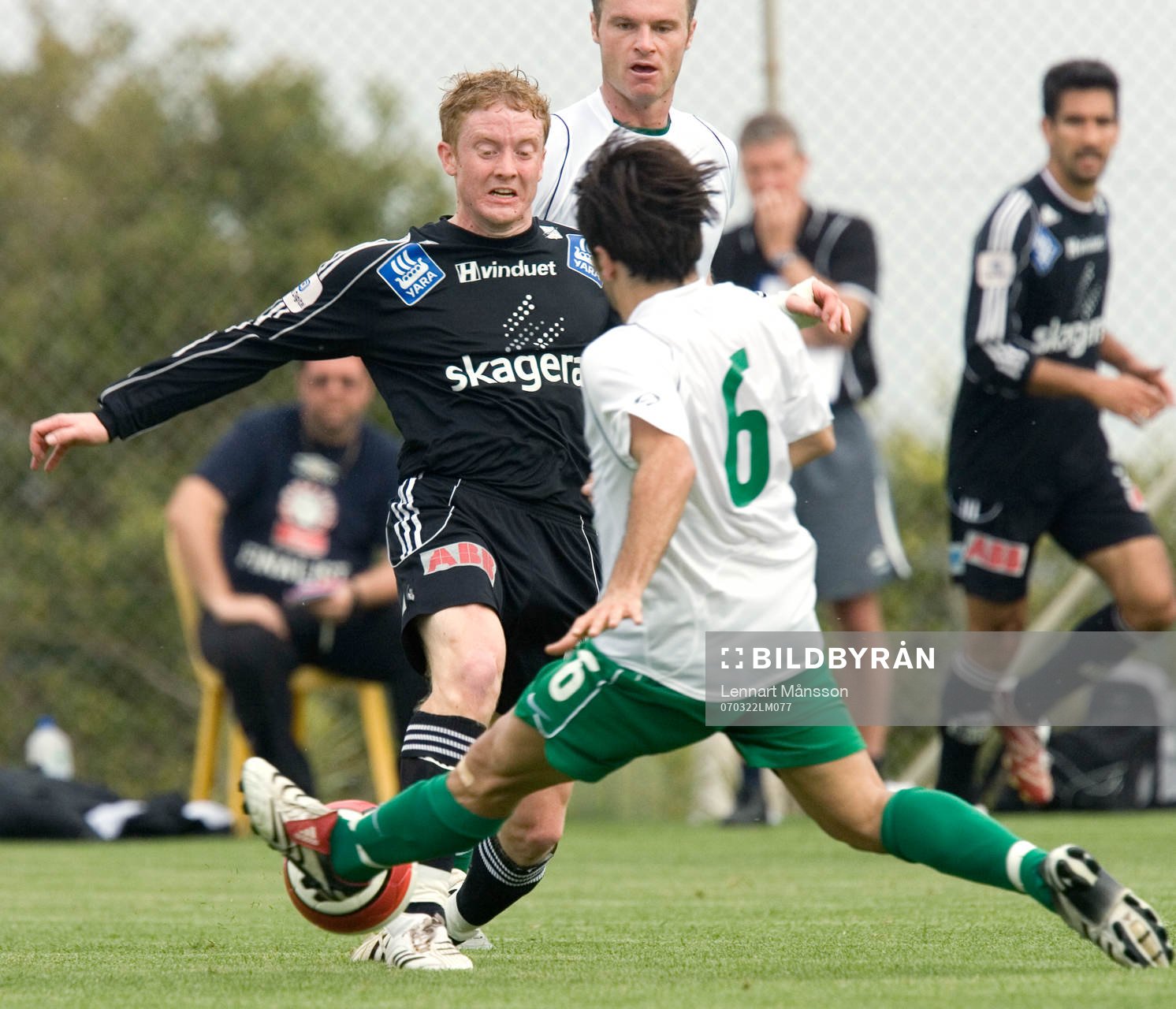 Fotboll, träningsmatch, Hammarby - Odd Grenland