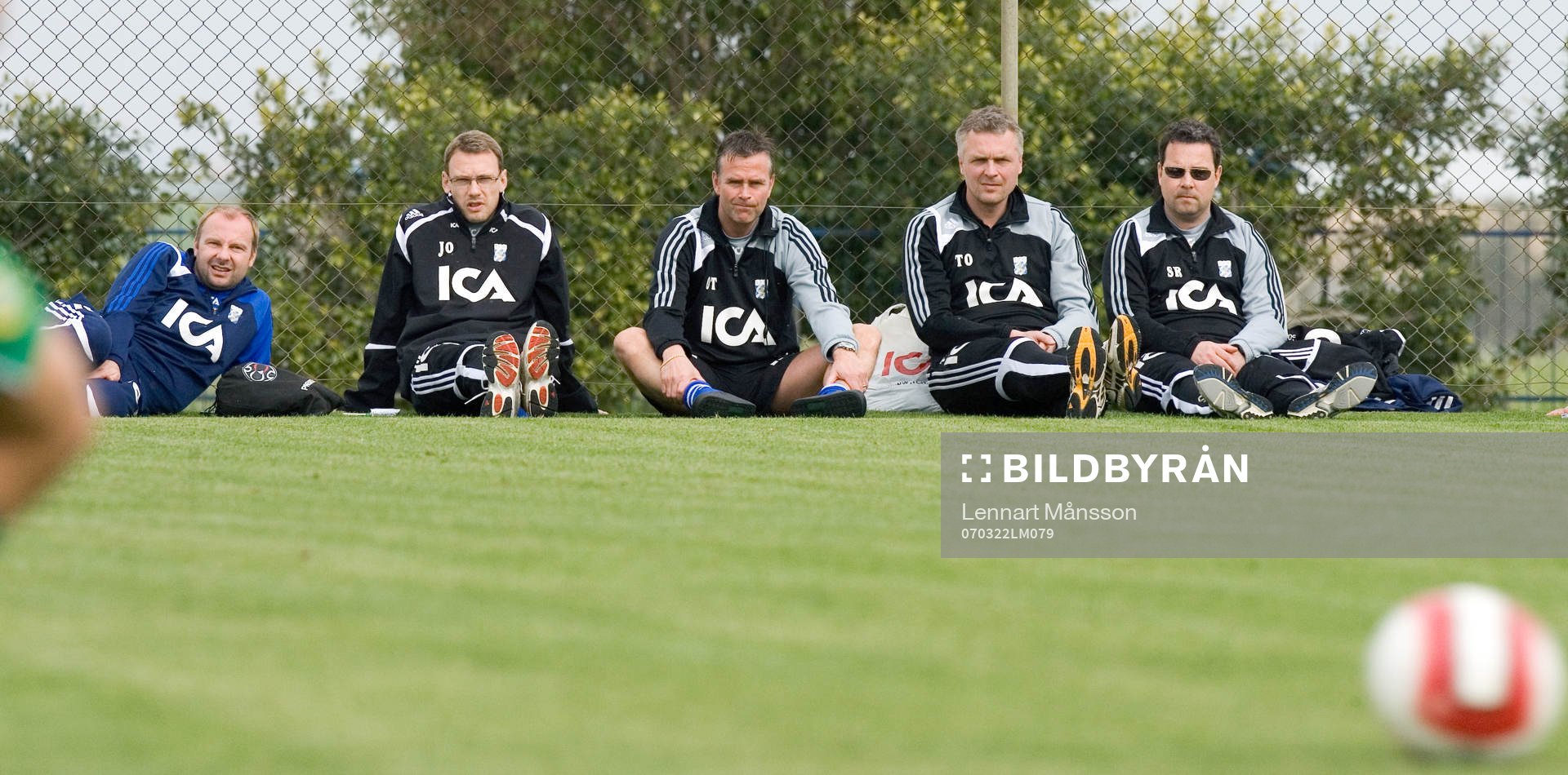 Håkan Mild, Jonas Olsson, Ove Tobiasson, Teddy Olausson,