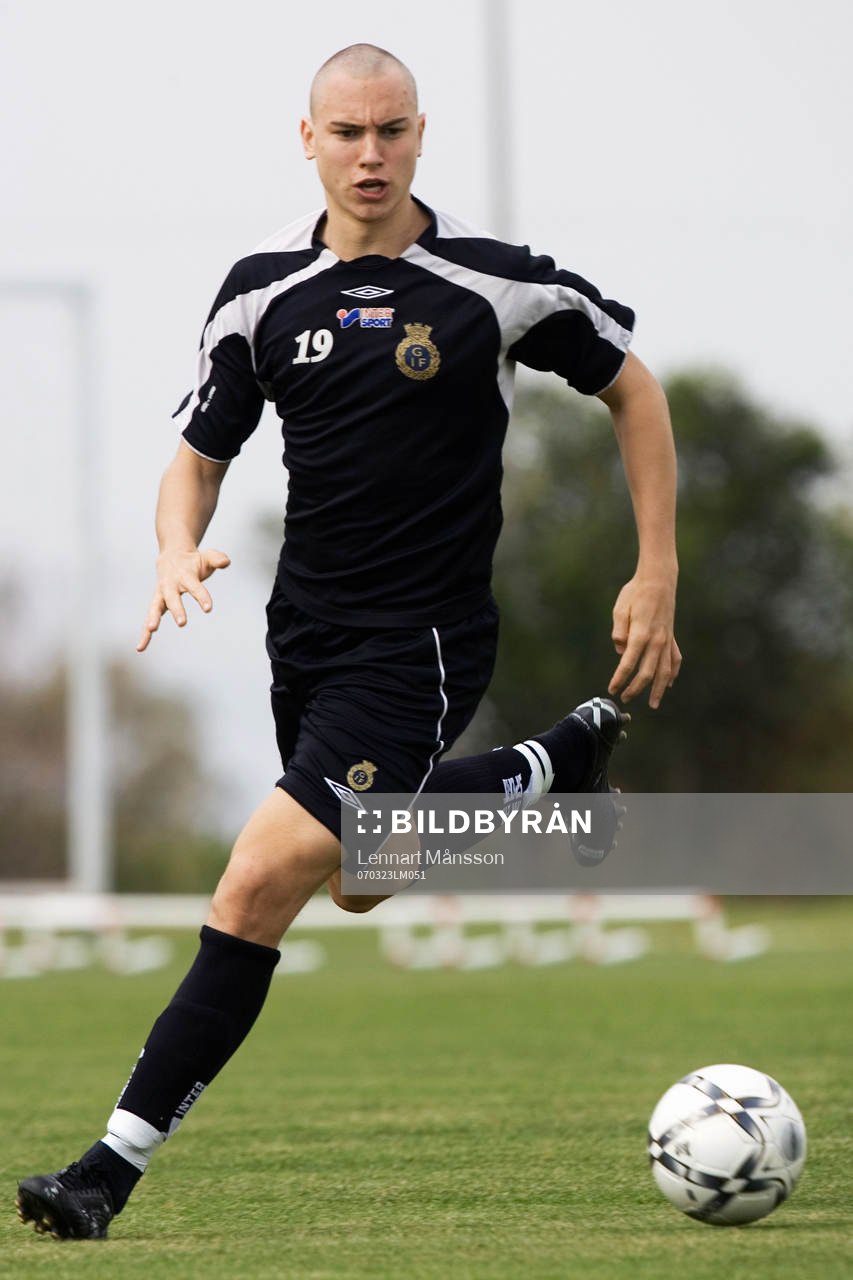 Marcus Hansson, en av de nya i Gefle