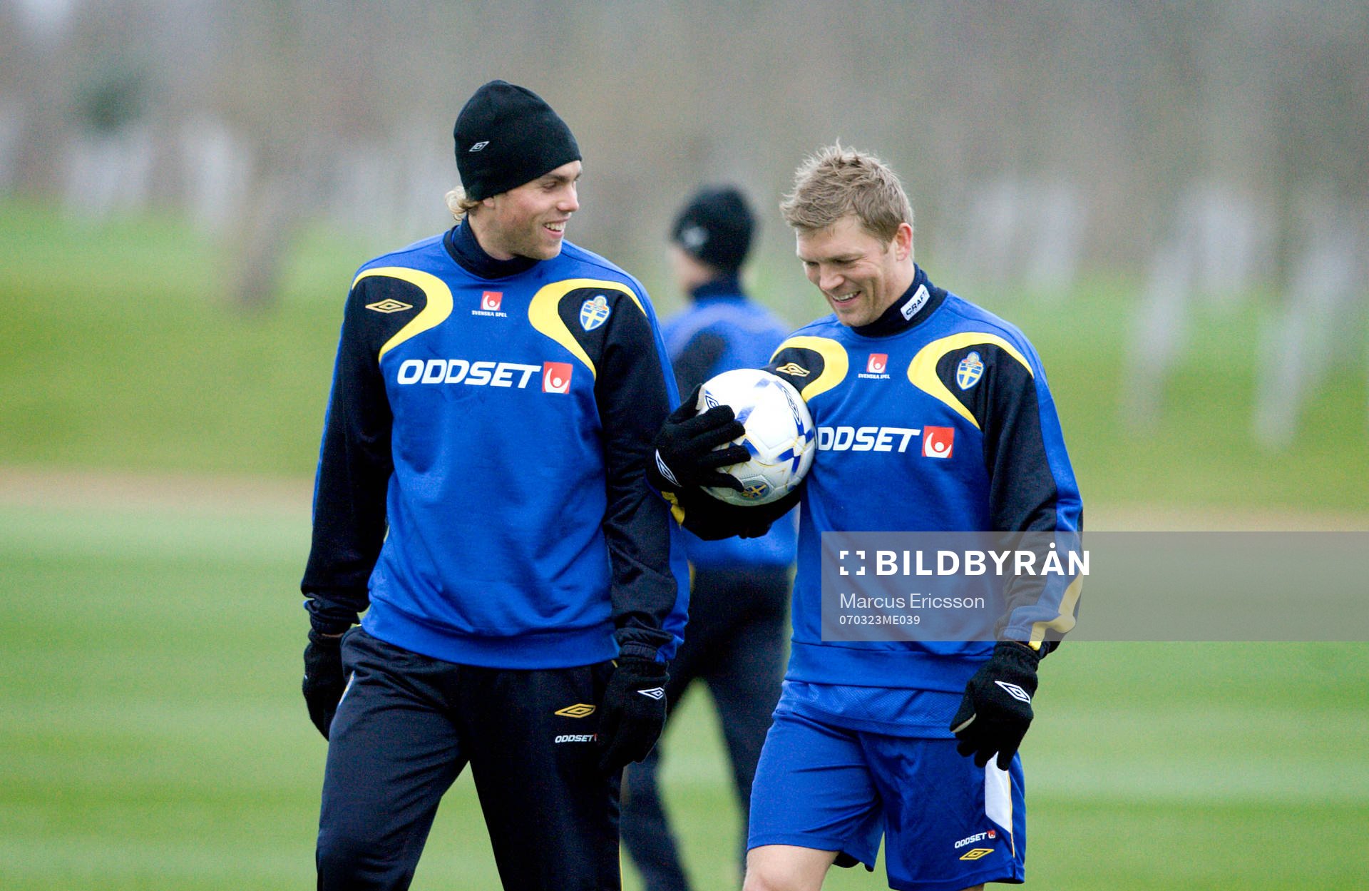 Johan Elmander och Marcus Allbäck