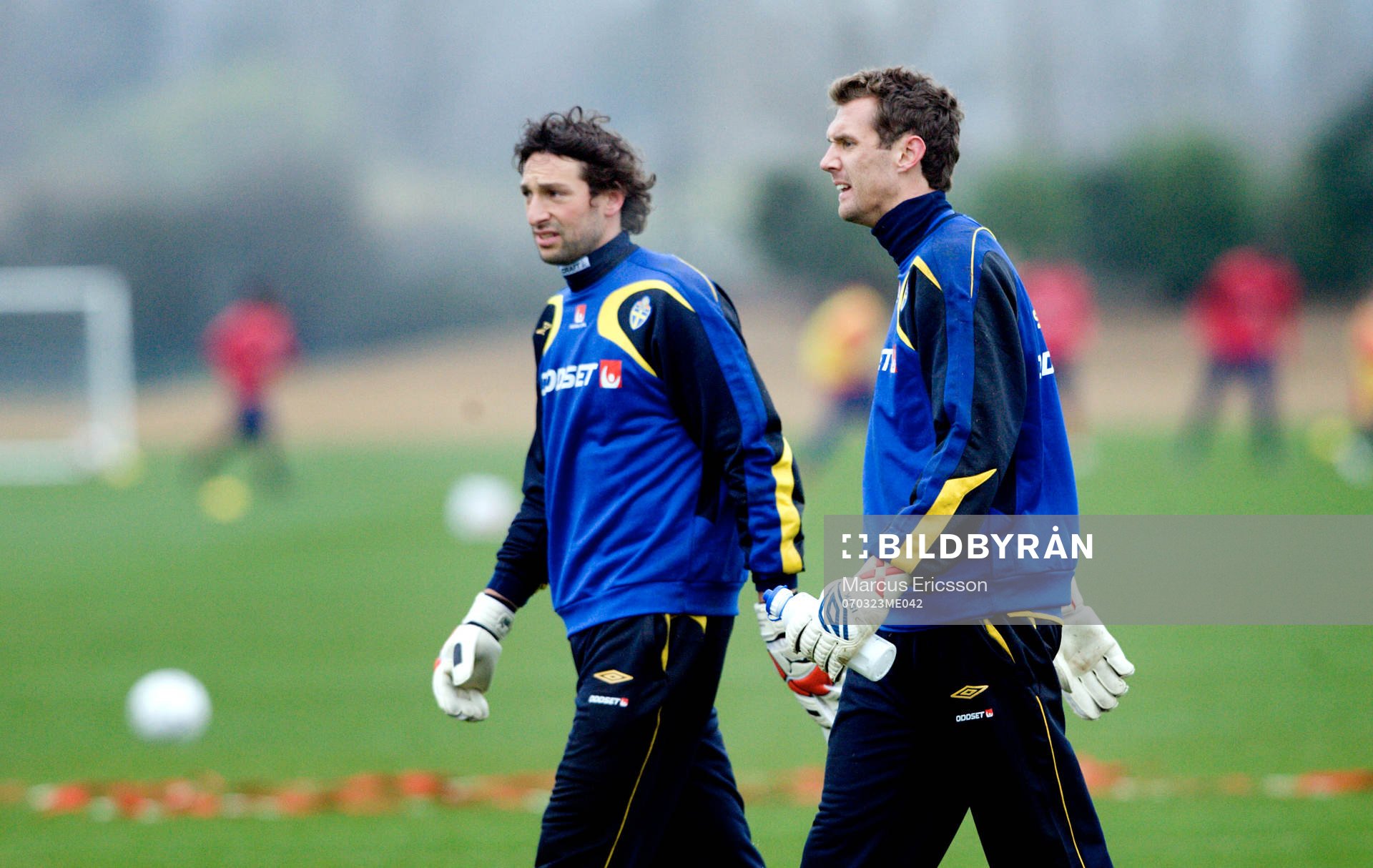 Rami Shaaban och Andreas Isaksson, Målvakt