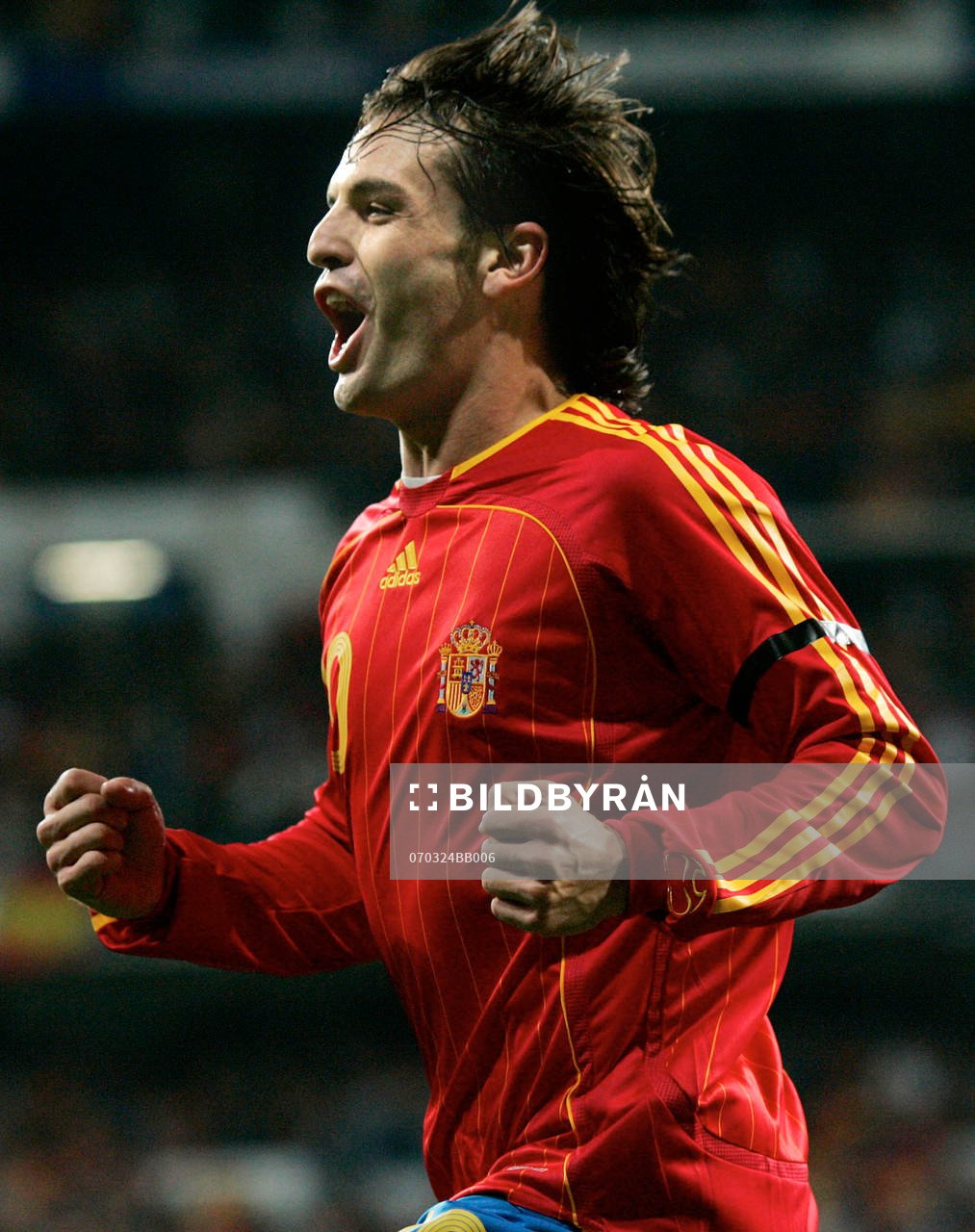 Fernando Morientes, Spanien, jubel
