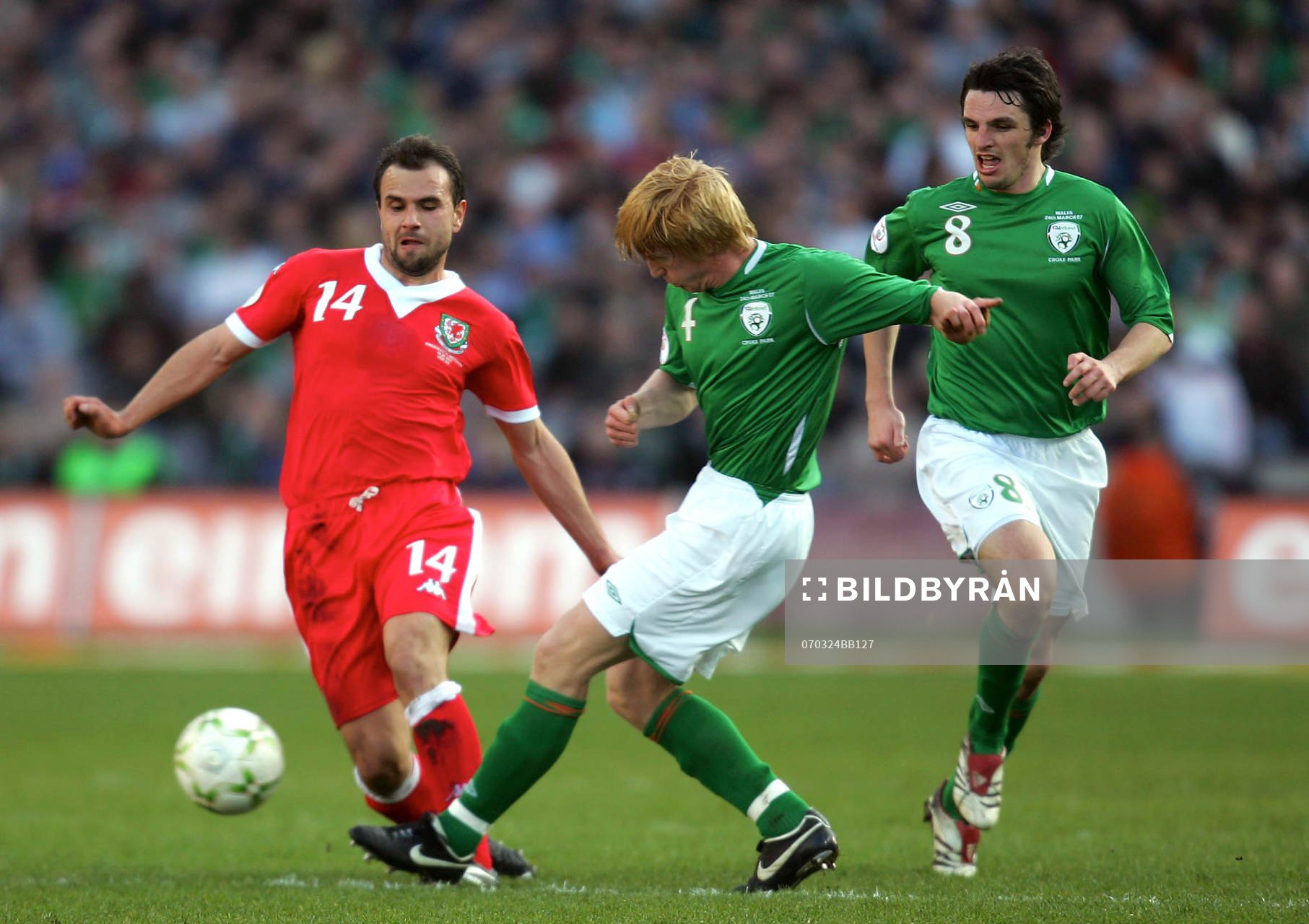Carl Fletcher, Wales och Paul McShane, Irland