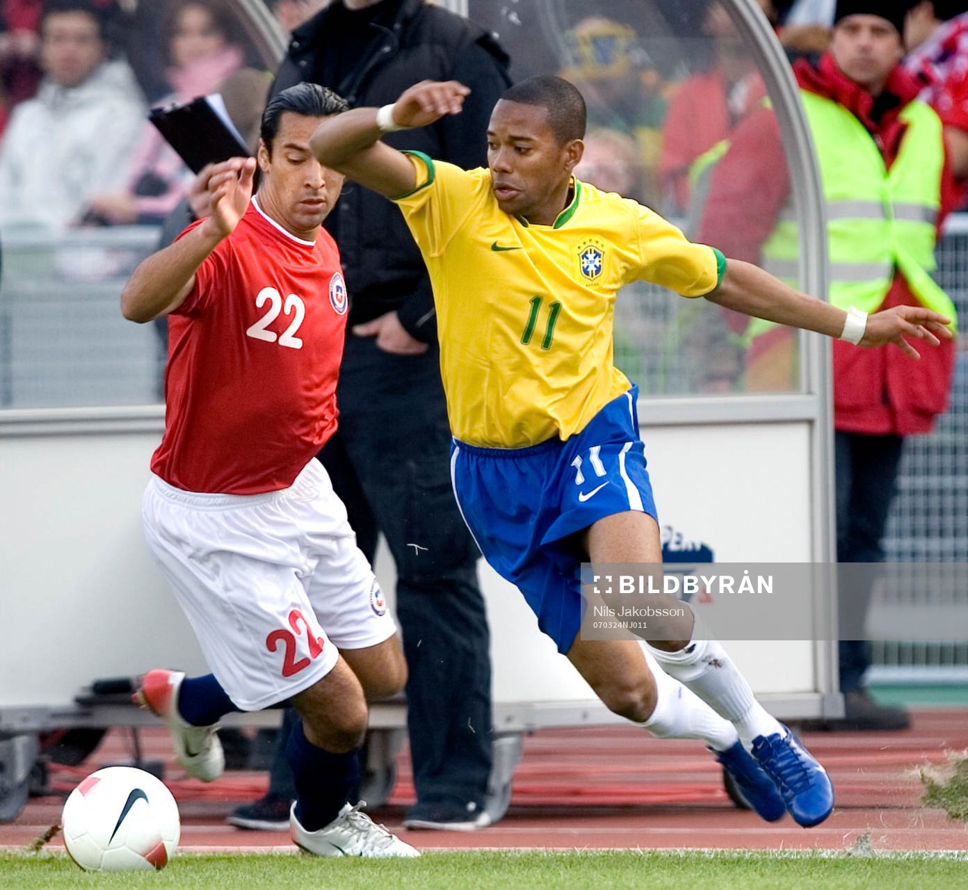 Robinho, Brasilien, Figueroa, Chile