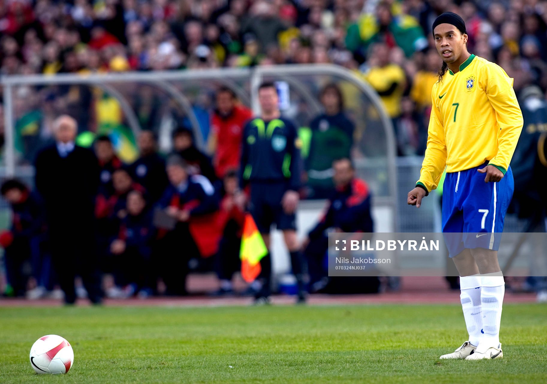 Ronaldinho, Brasilien, vid en frispark
