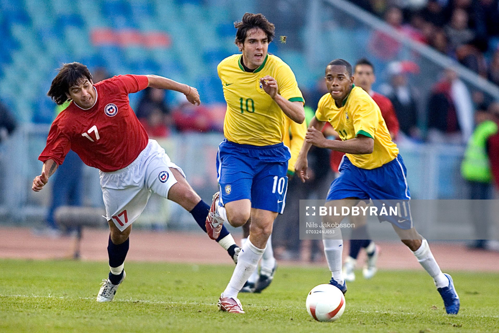 Sanhueza. Chile, Kaka, Brasilien