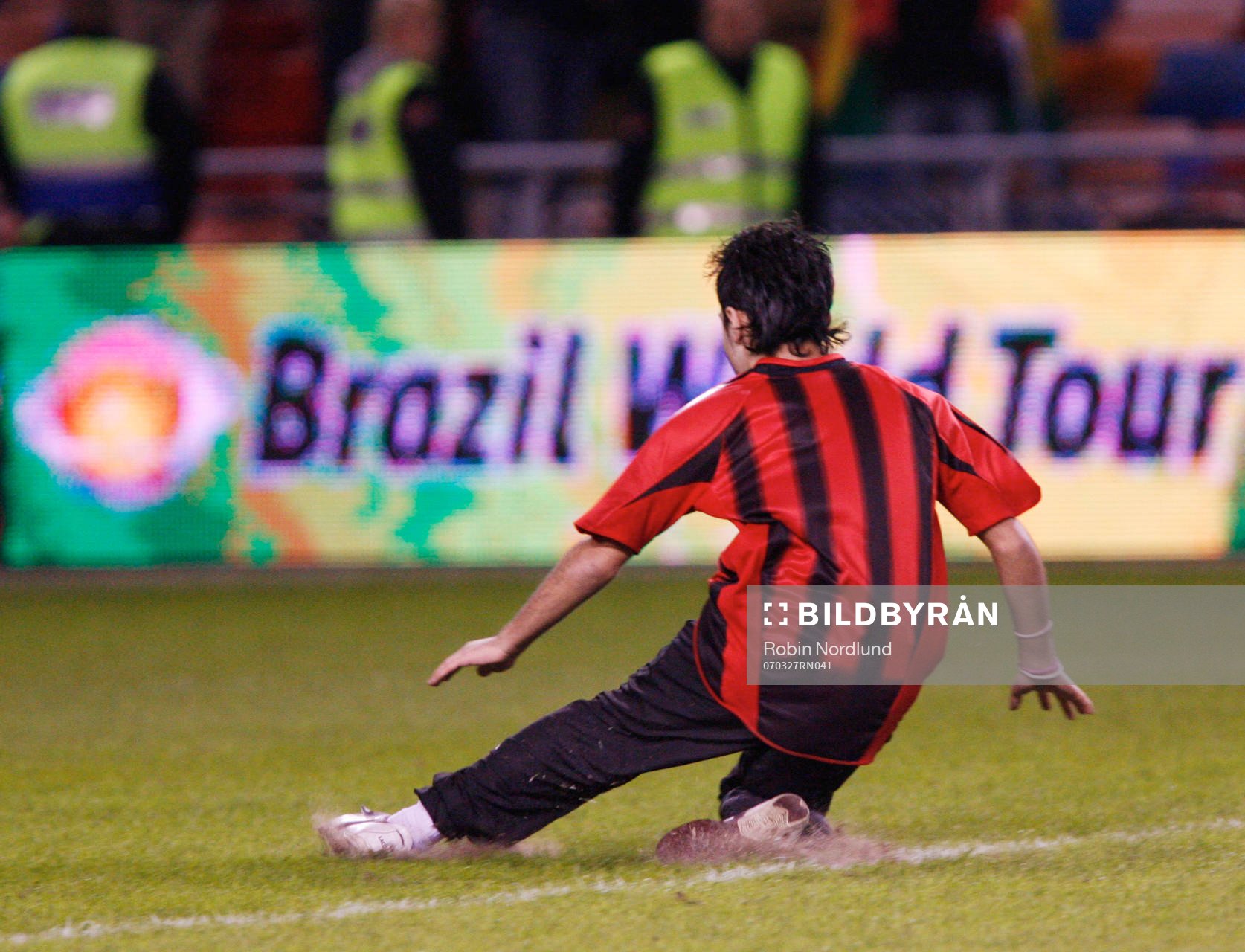 Fotboll, Landskamp, Brasilien - Ghana