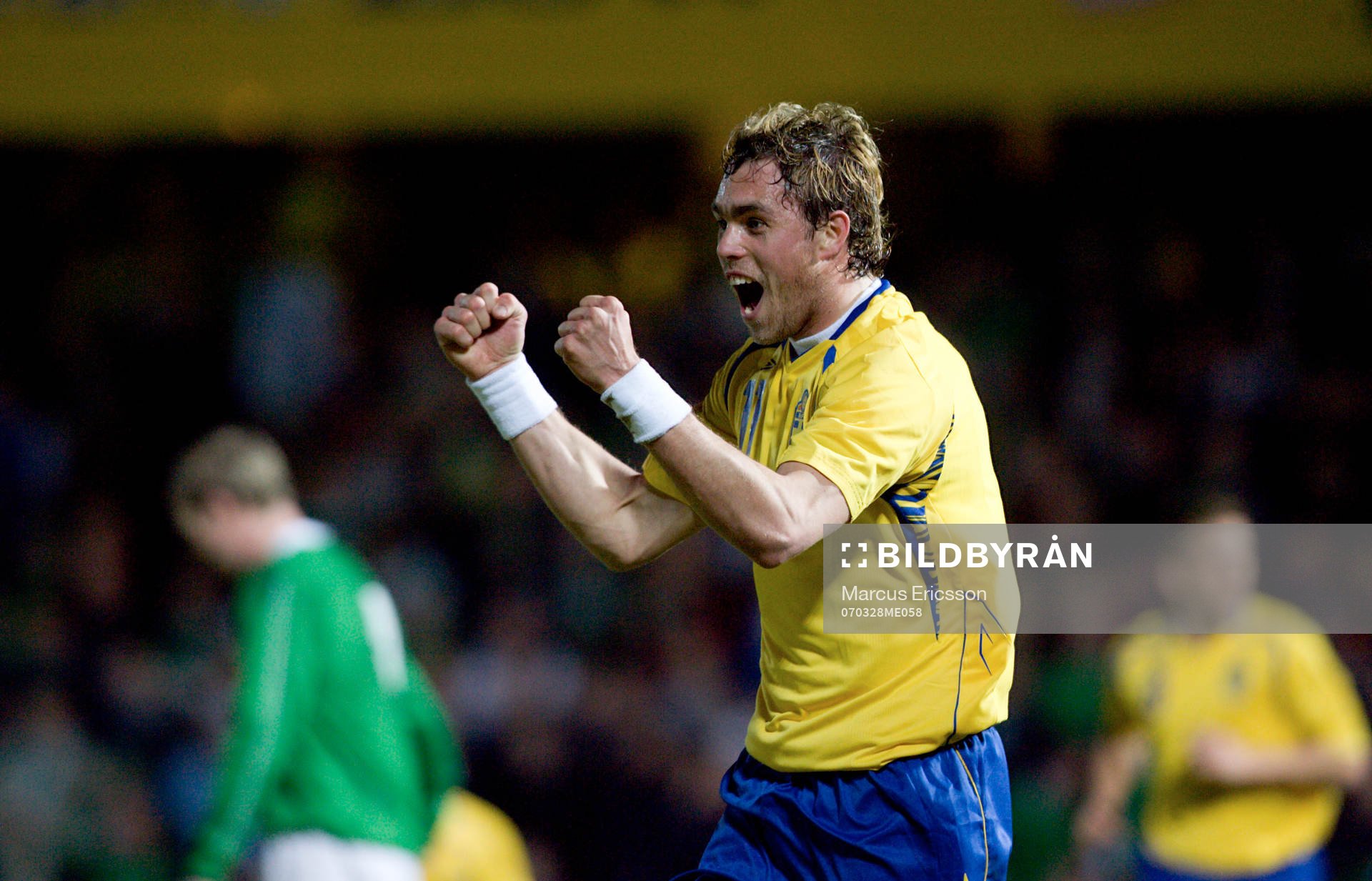 Johan Elmander, jubel
