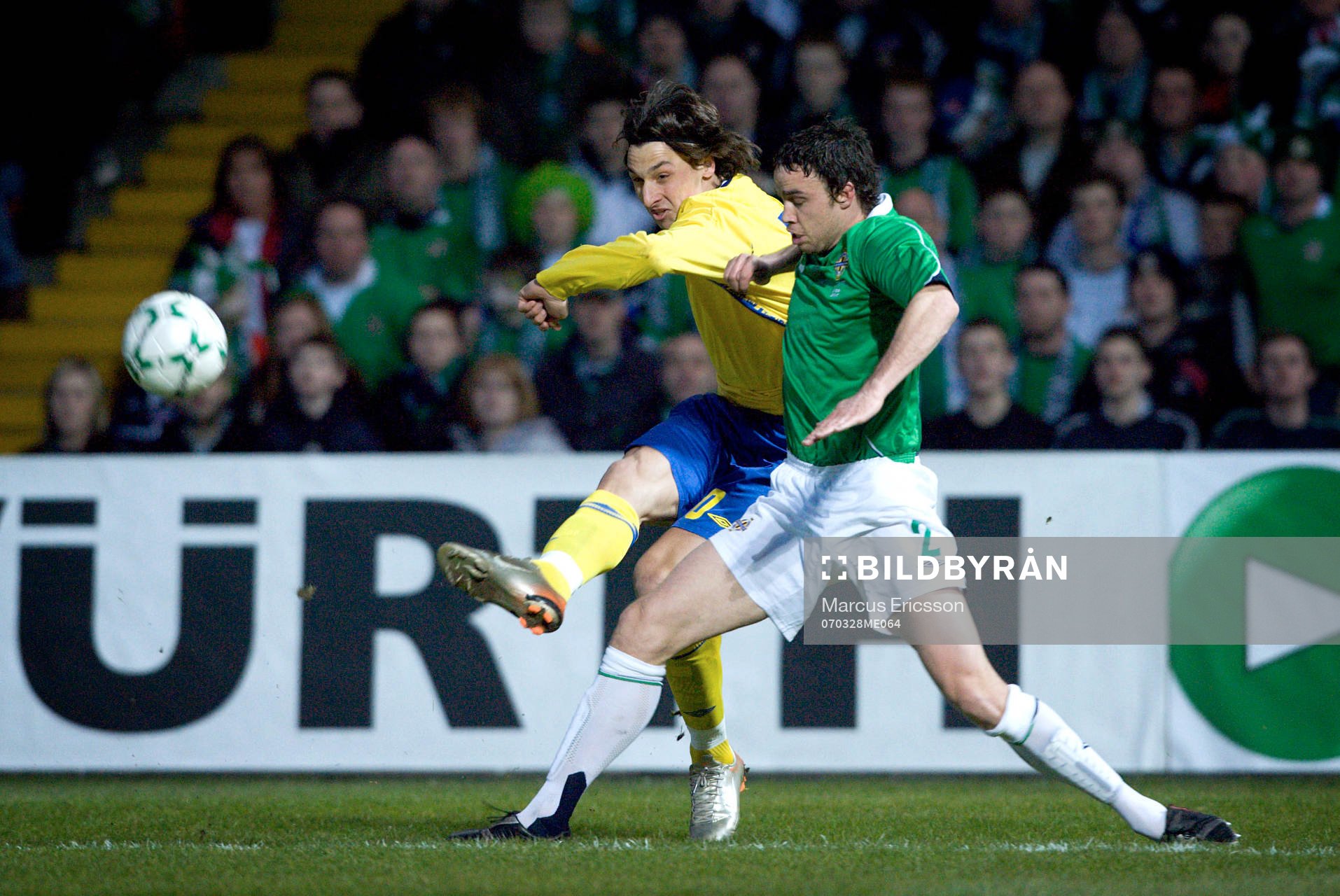 Zlatan Ibrahimovic, Sverige och Michael Duff, Nordirland