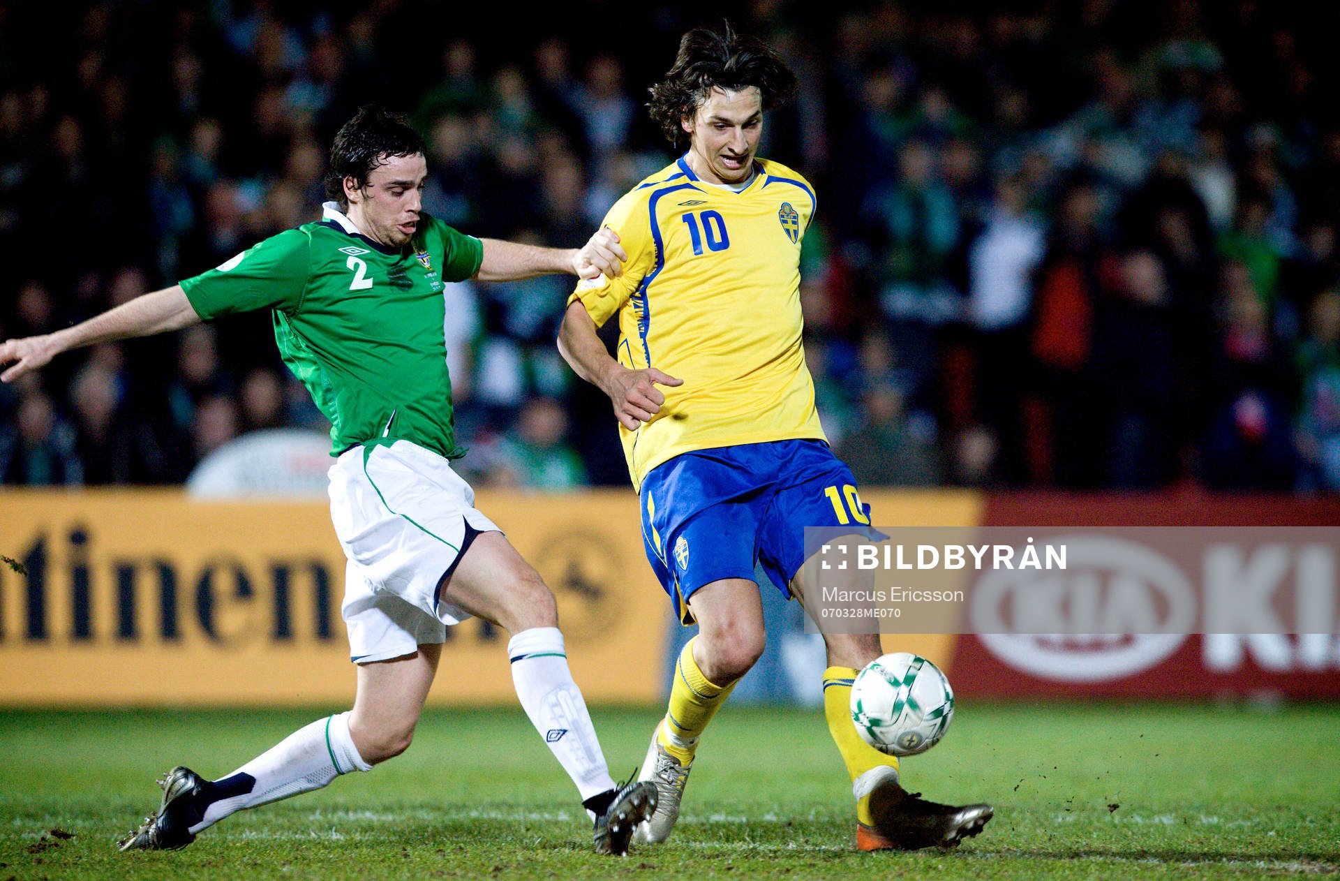 Zlatan Ibrahimovic och Michael Duff