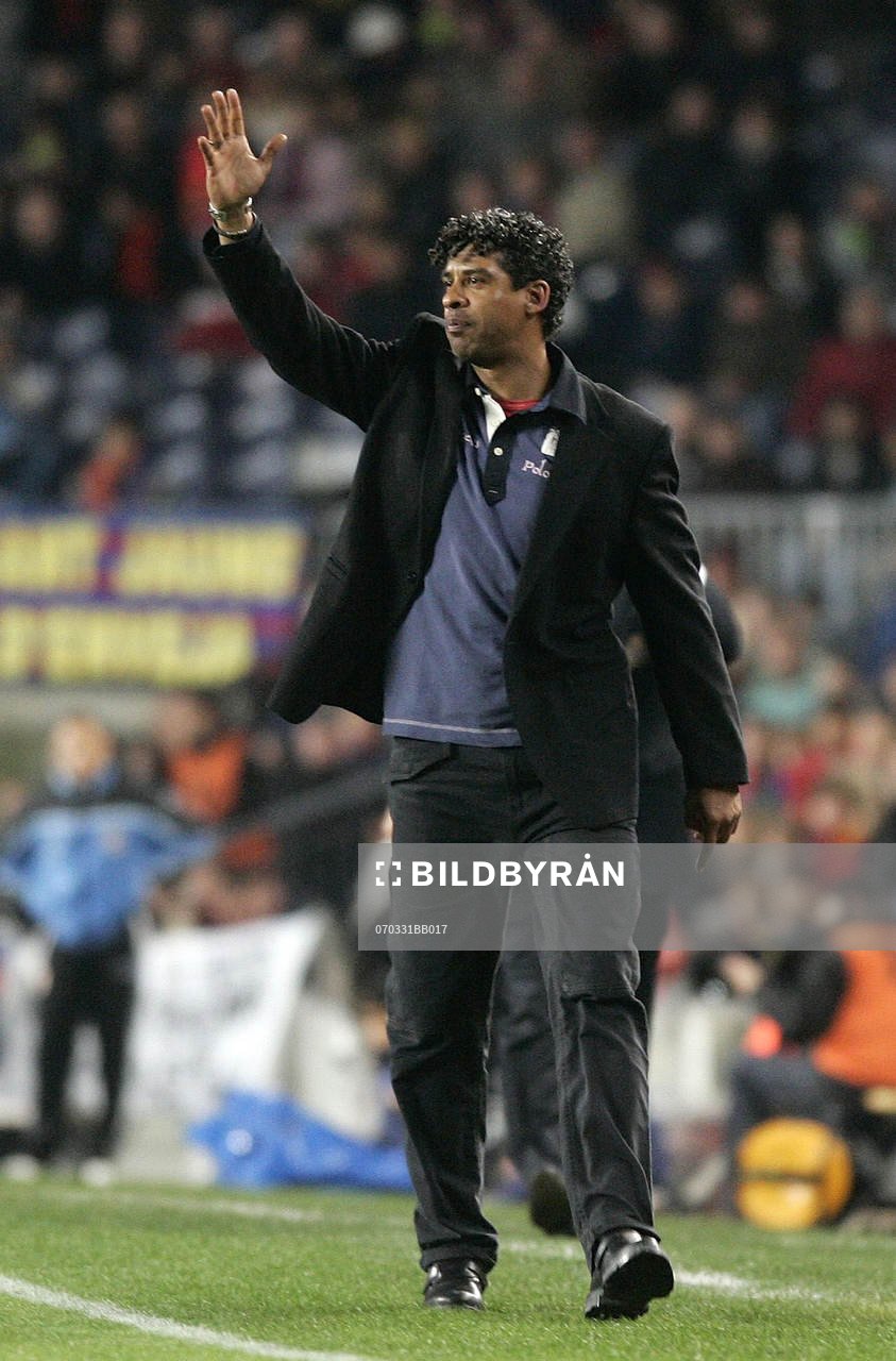  Frank Rijkaard, tränare. 