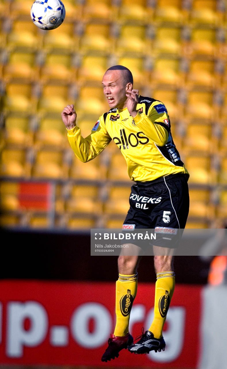 Martin Andersson, Elfsborg, nickar, nick, luftduell