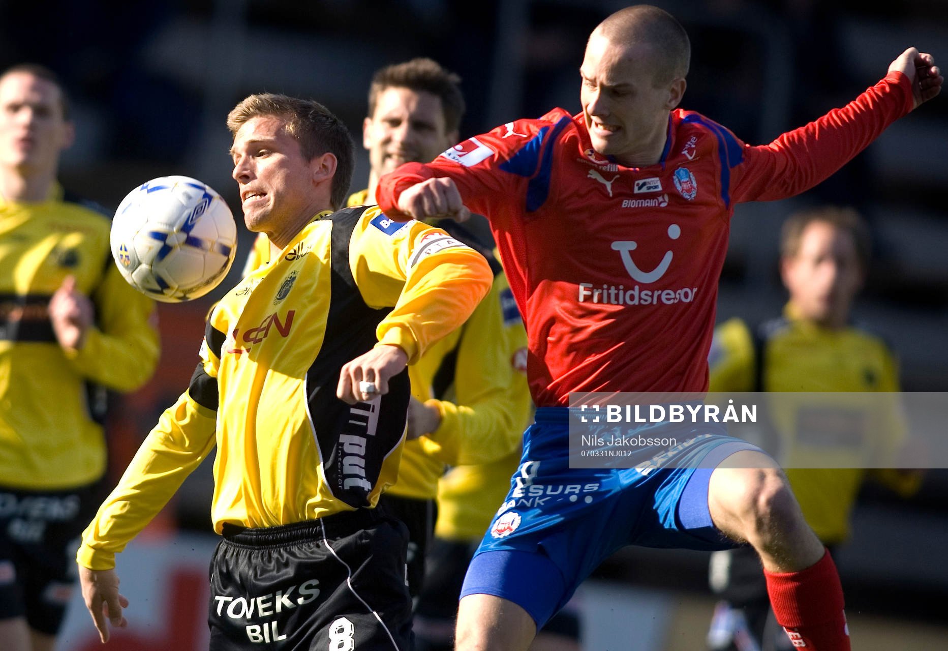 Anders Svensson, Elfsborg, Fredrik Svanbäck, Helsingborg