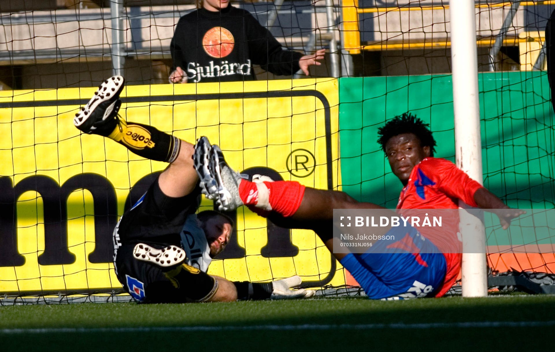 Johan Wiland, Målvakt, Elfsborg, Razak Omotoyossi,
