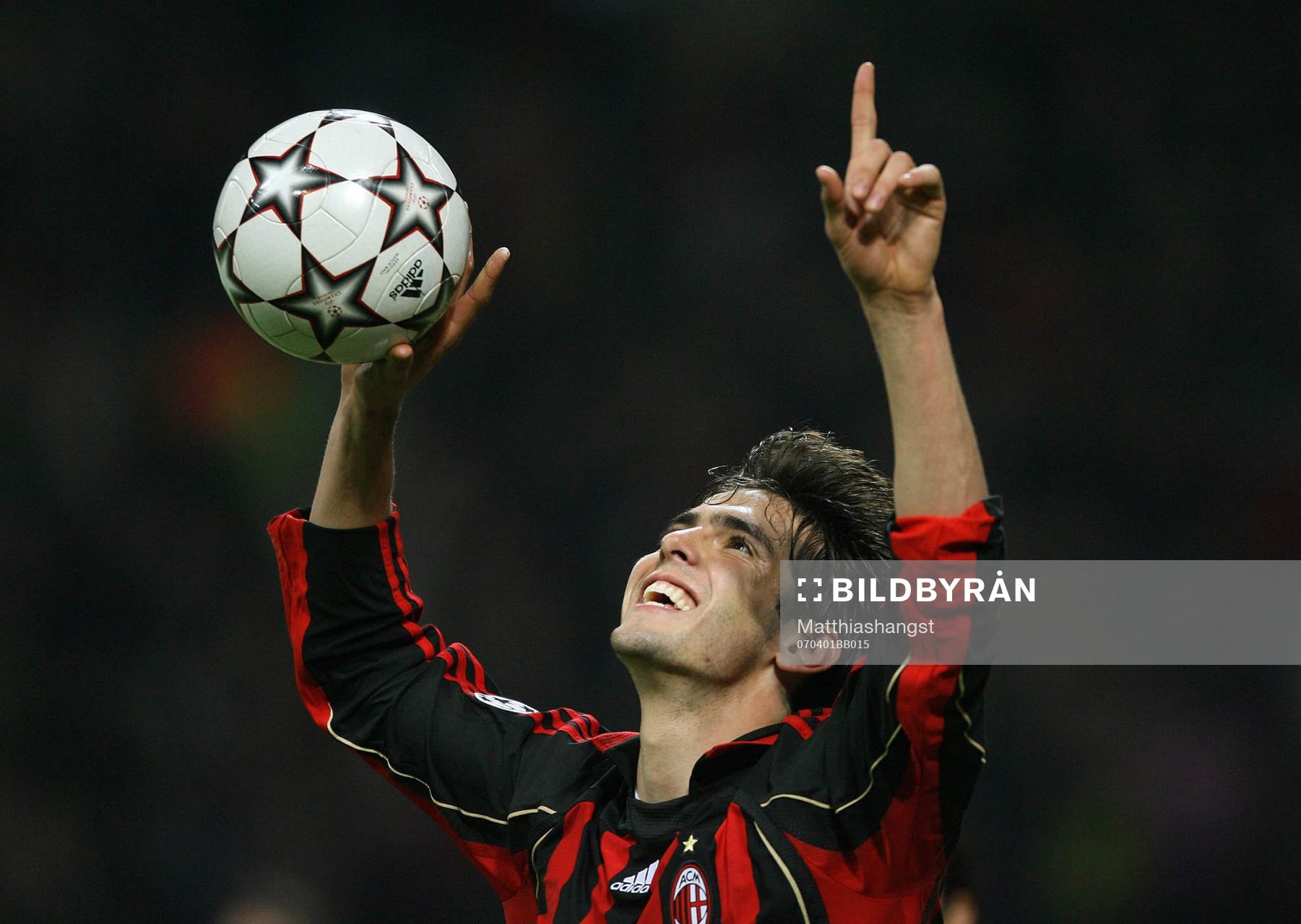  Kaka, Milan, jubel.