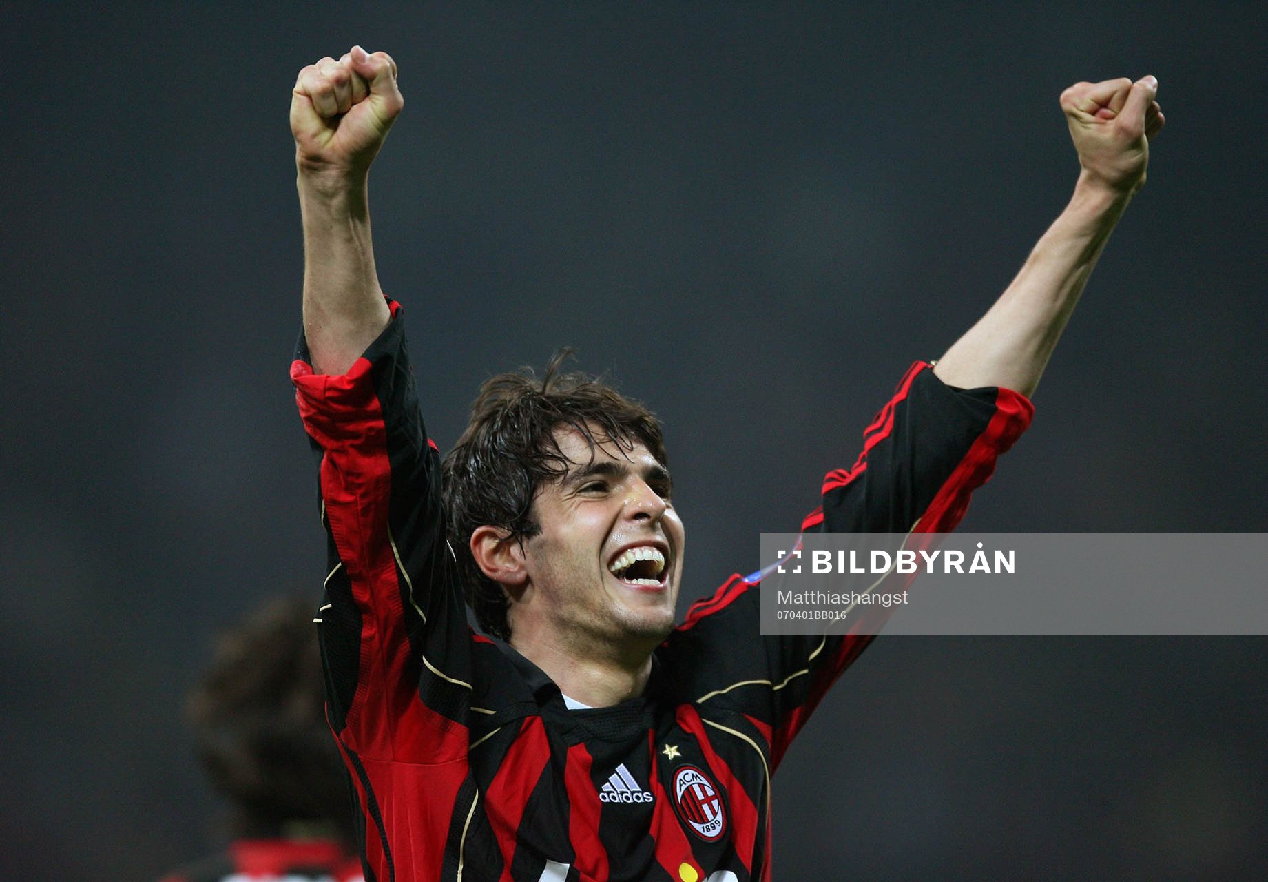  Kaka, Milan, jubel.