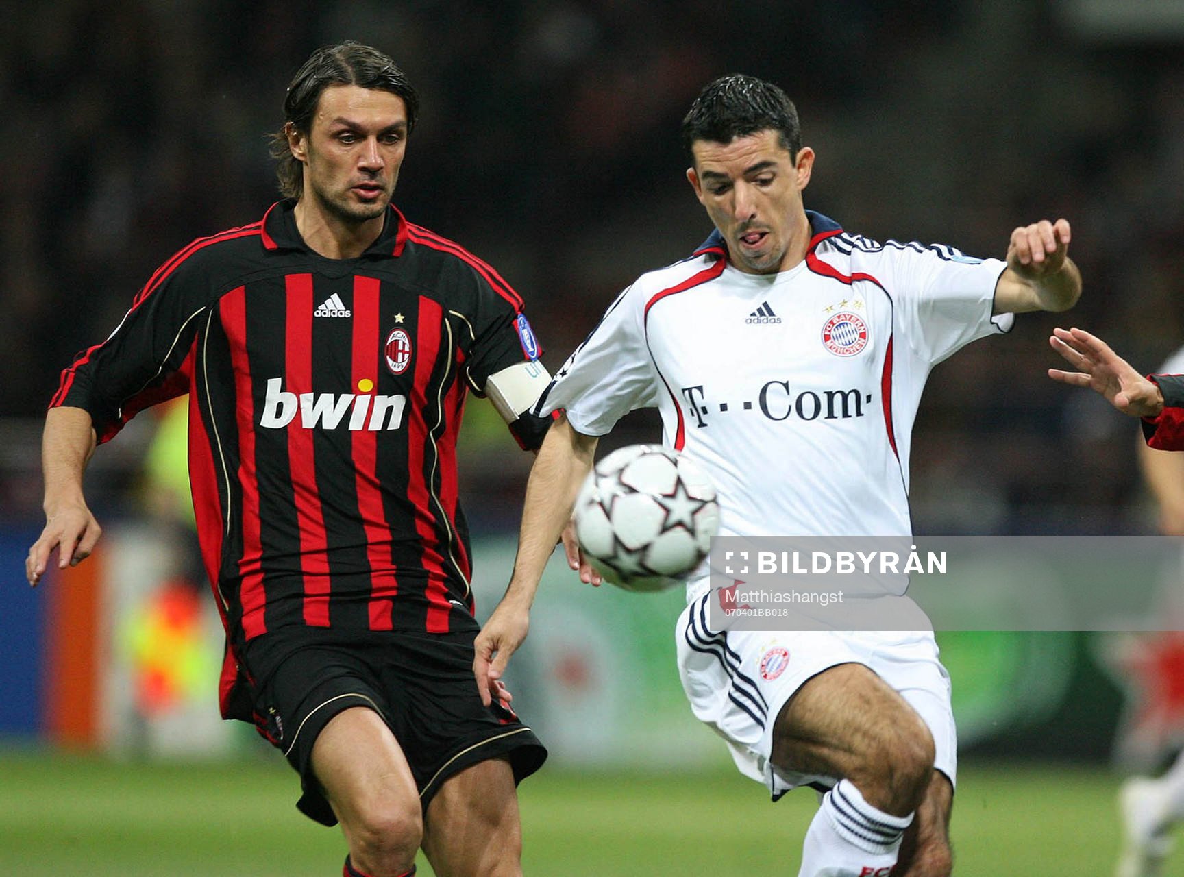 Paolo Maldini, Milan och Roy Makaay, Bayern