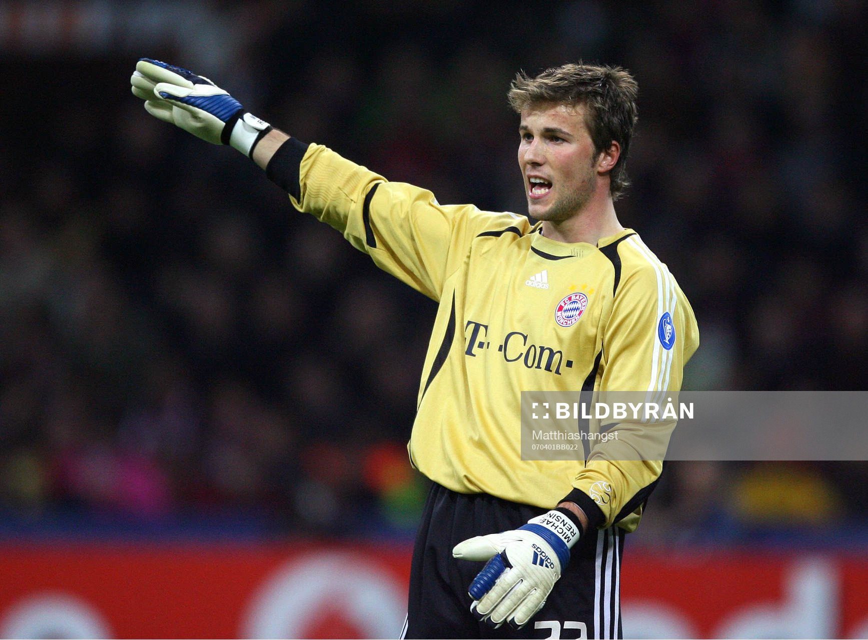  Michael Rensing, målvakt, Bayern.