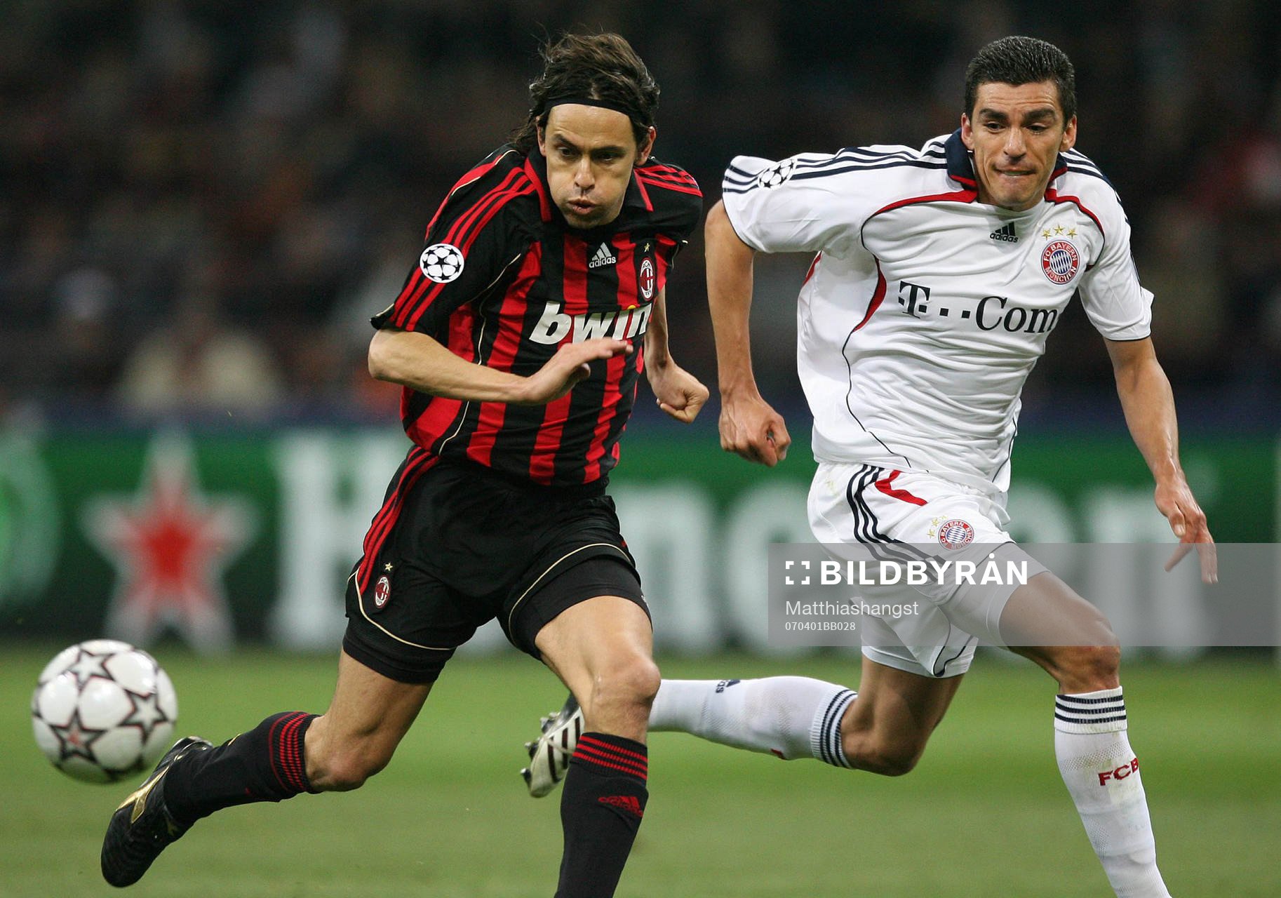 Filippo Inzaghi, Milan och Lucio, Bayern