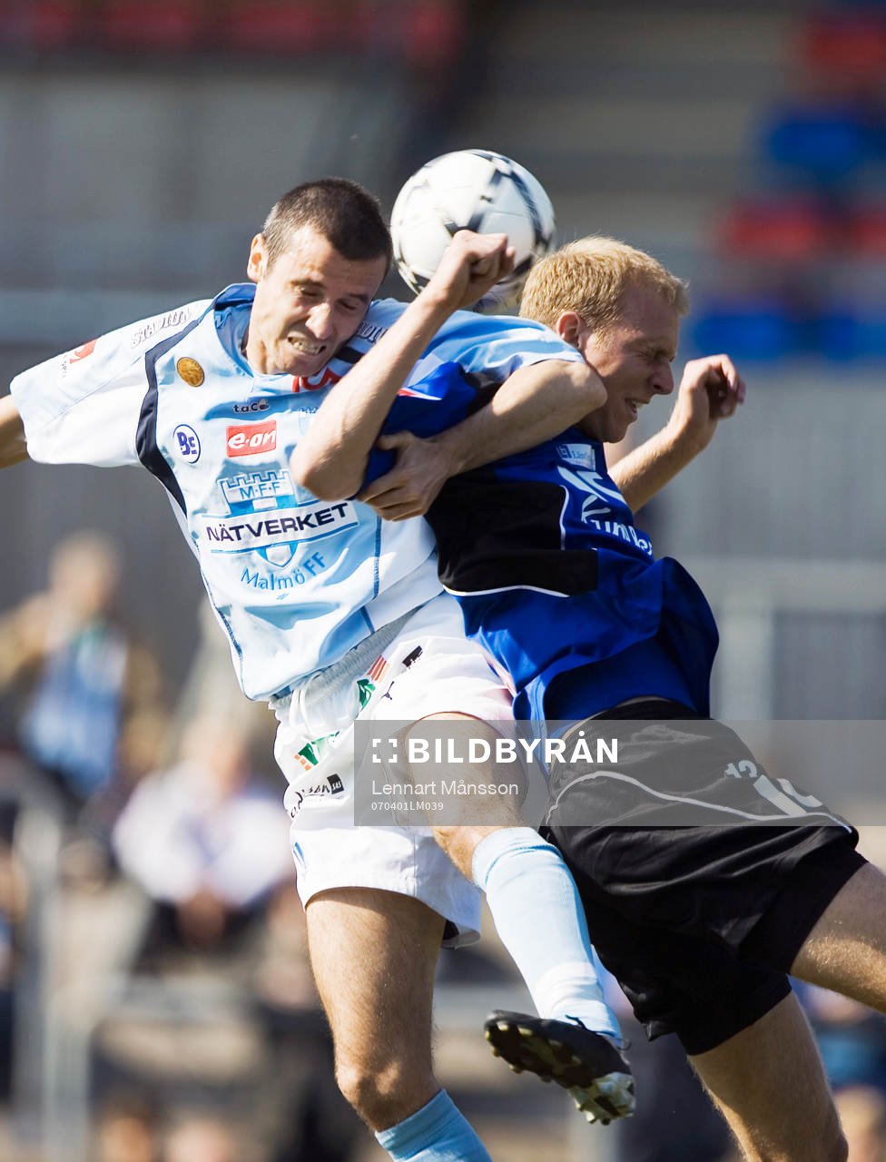 Yksel Osmanovski och Andreas Johansson