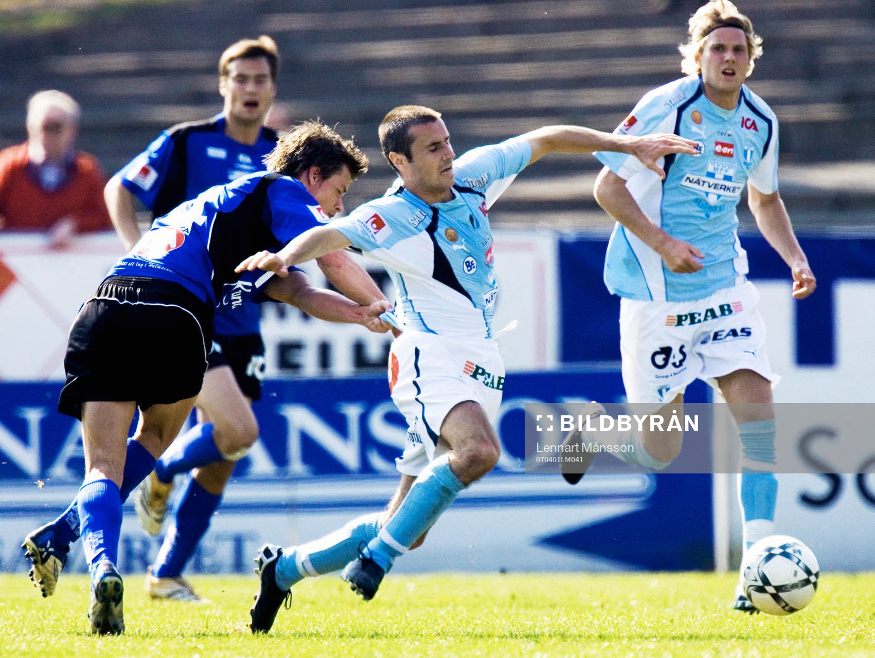 Dusan Djuric, Yksel Osmanovski och Ola Toivonen