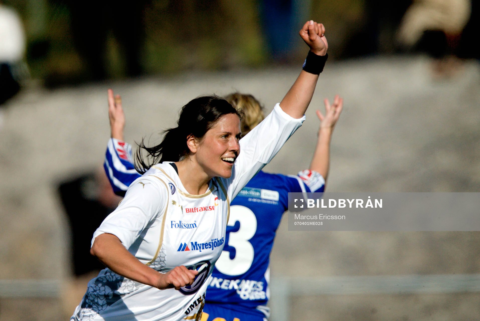 Madeleine Edlund, Umeå, jubel