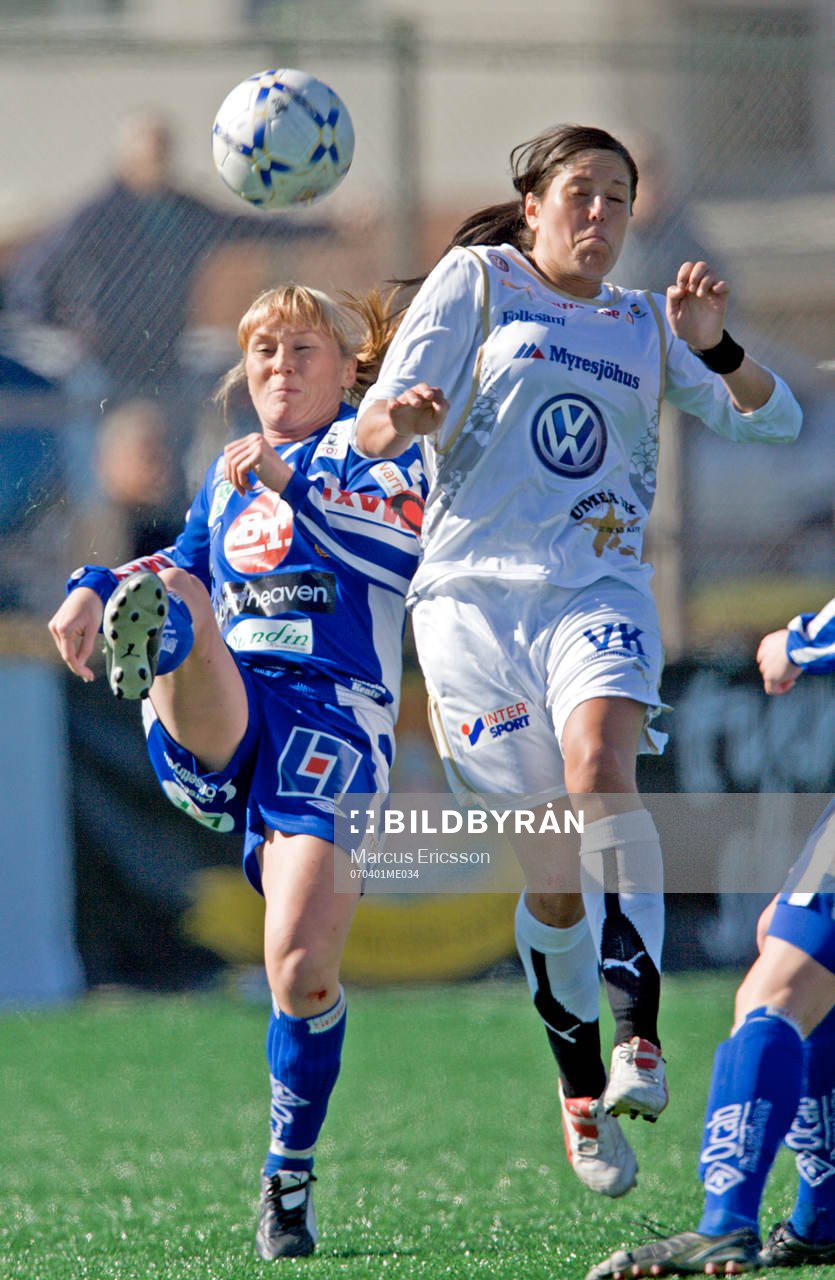 Frida Östberg, Linköping och Madeleine Edlund, Umeå