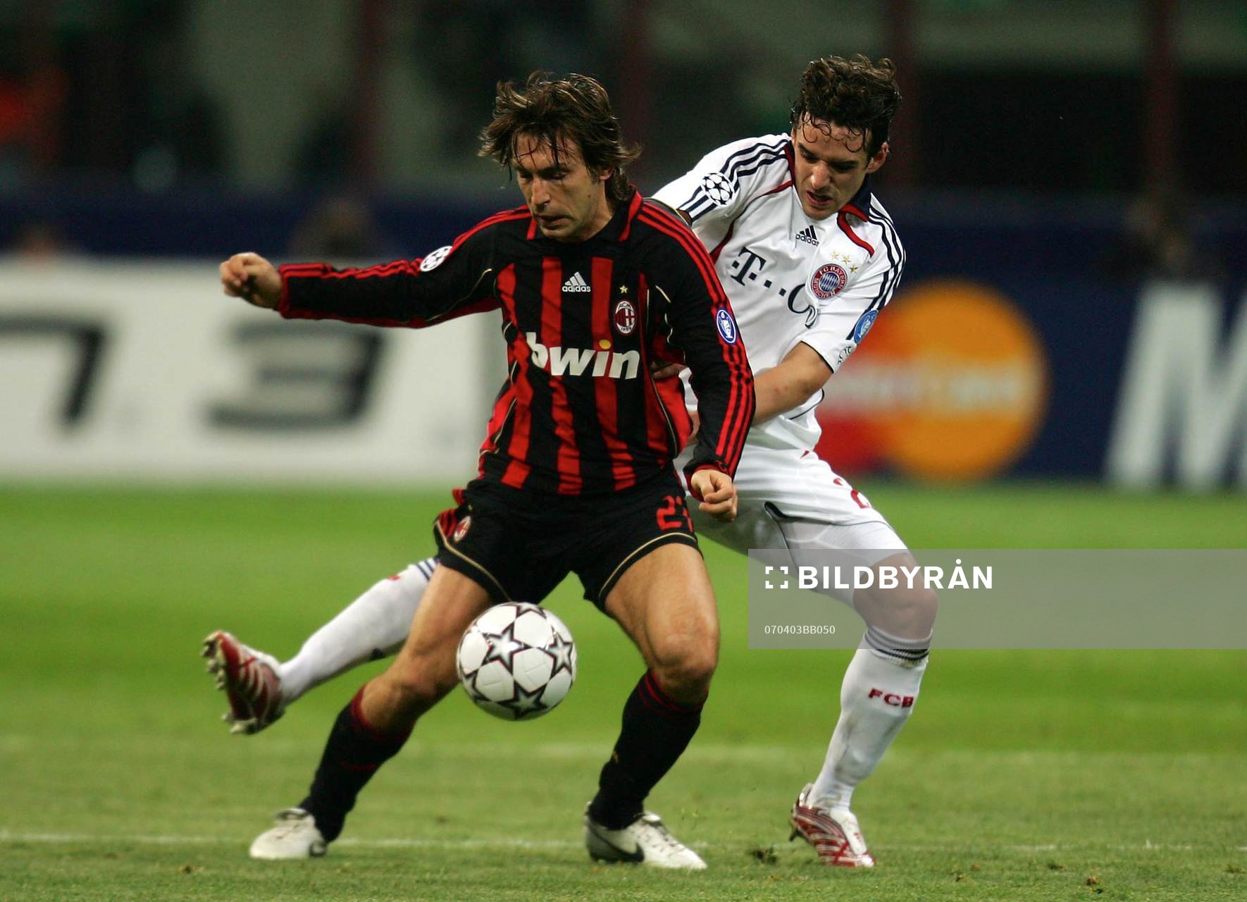 Andrea Pirlo, Milan och Owen Hargreaves, Bayern