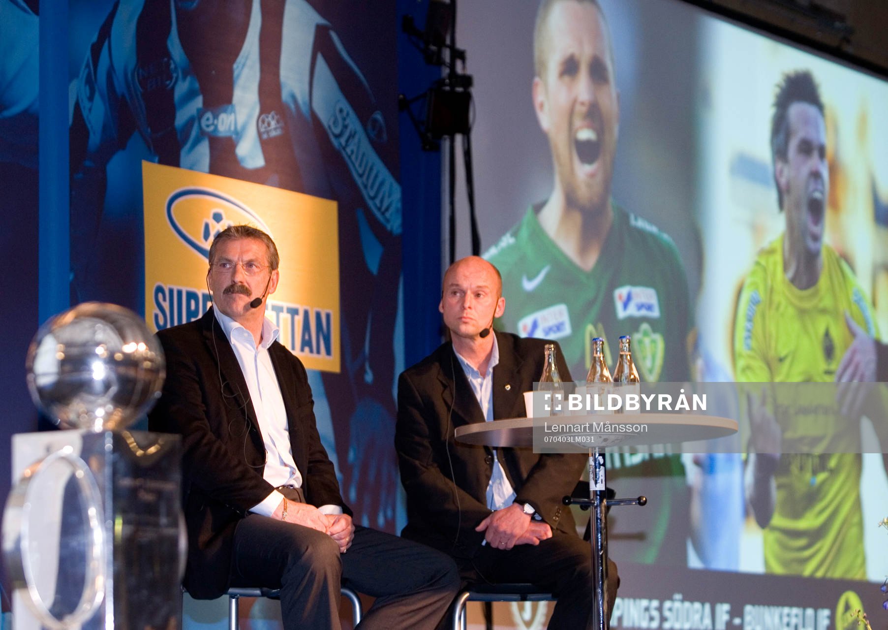 Olle Nordin, Jönköping Södra och Anders Grimberg,