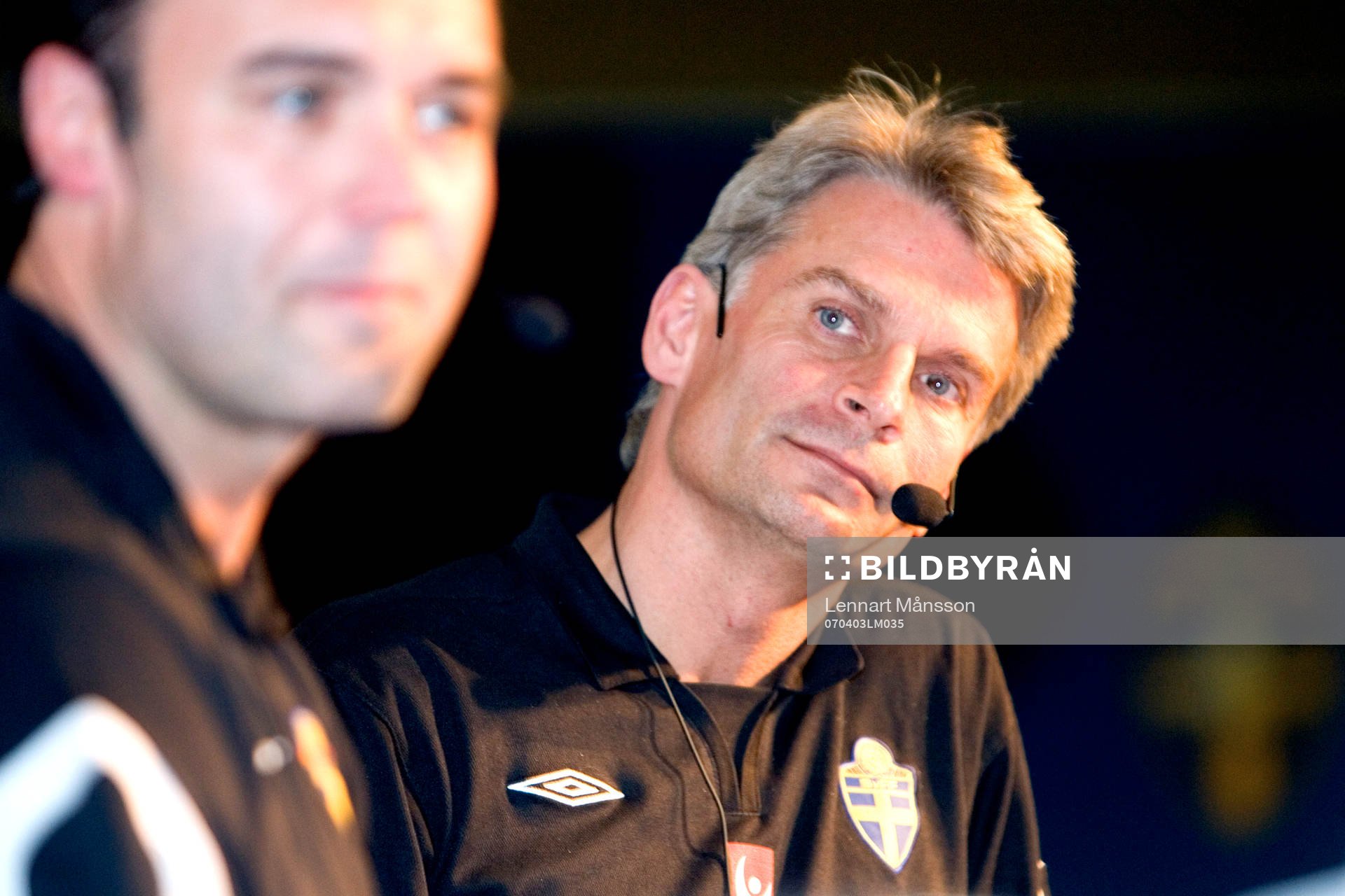 Martin Ingvarsson och Peter Fröjdfeldt, domare