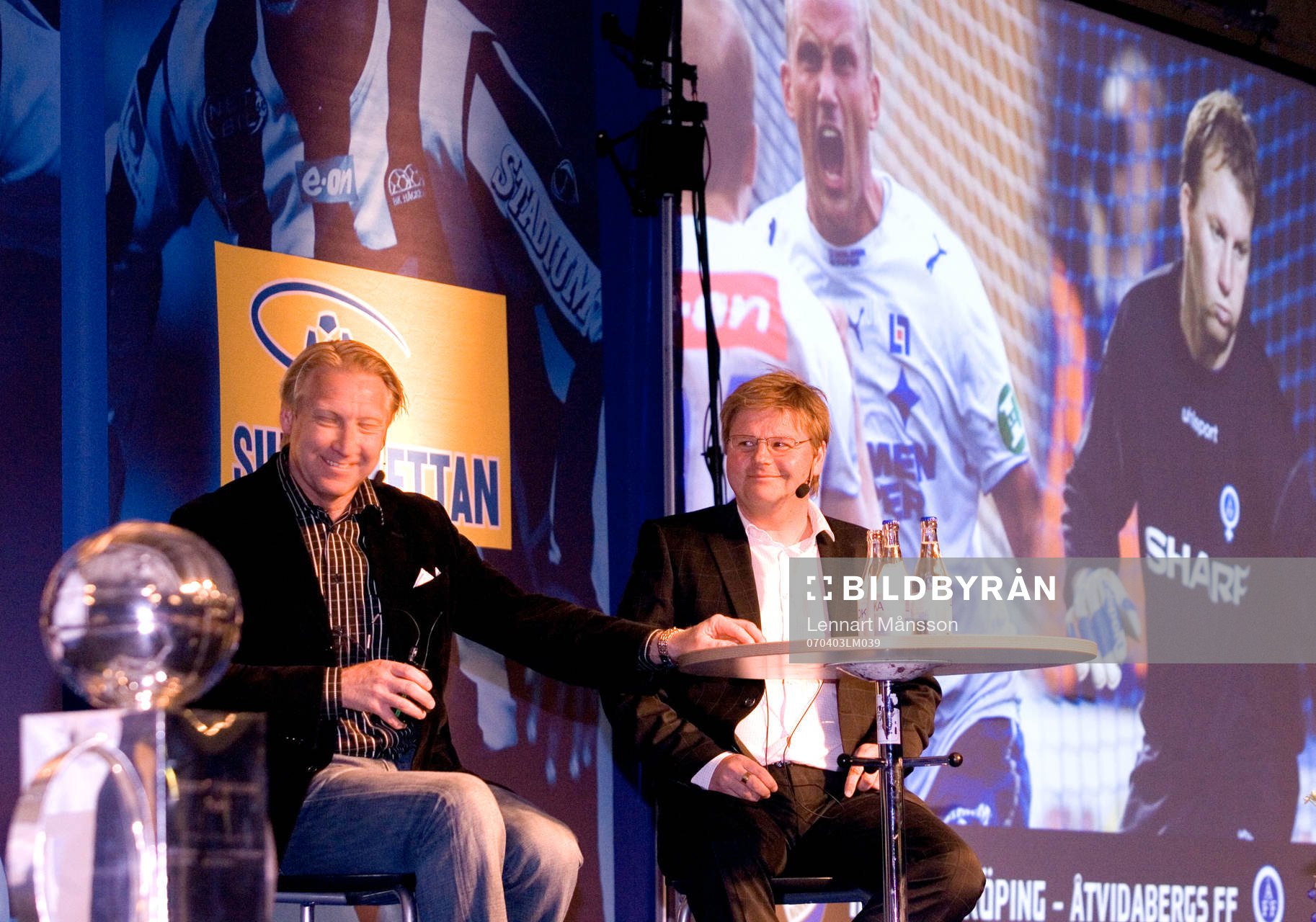   Mikael Andersson, IFK Norrköping och Peter Swärdh, Åtvidaberg.