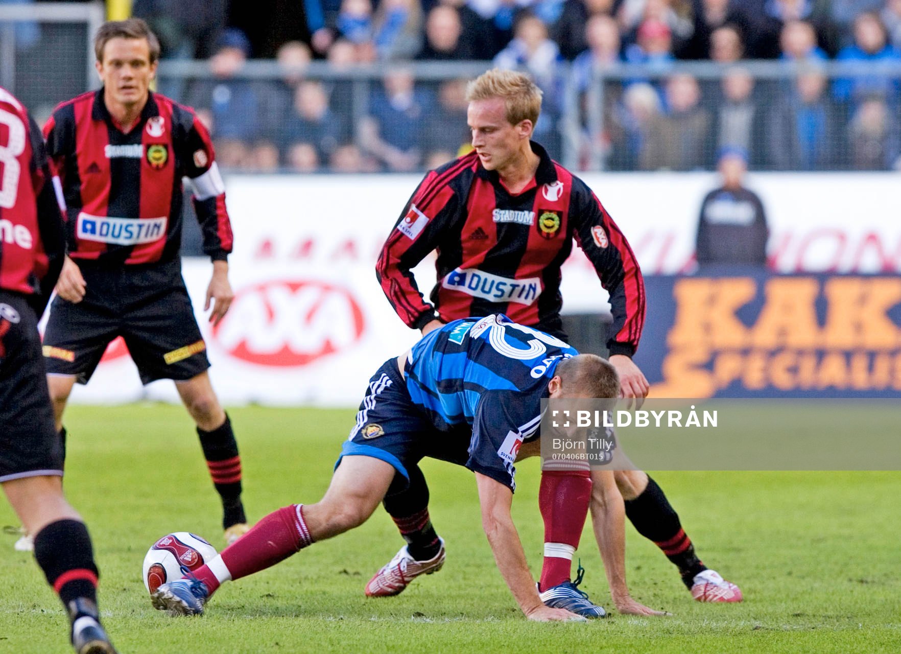 Martin Ekström, BP och Mattias Johnson, Djurgården