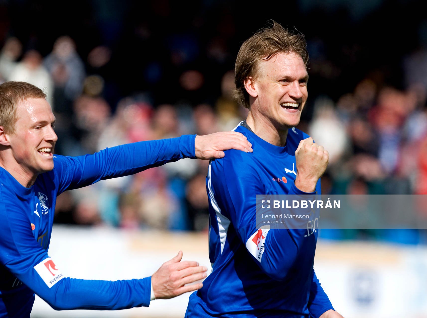 Linus Malmqvist, jubel