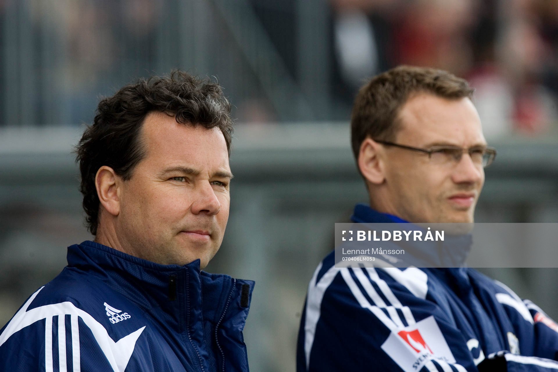 Stefan Rehn och Jonas Olsson, tränare, Göteborg