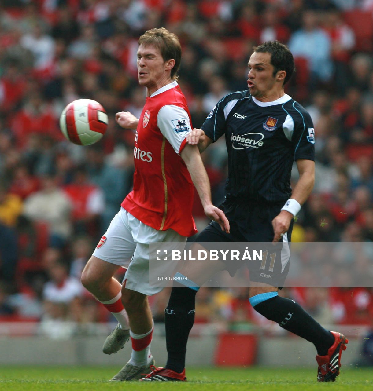 Fotboll, Premier League, Arsenal - West Ham