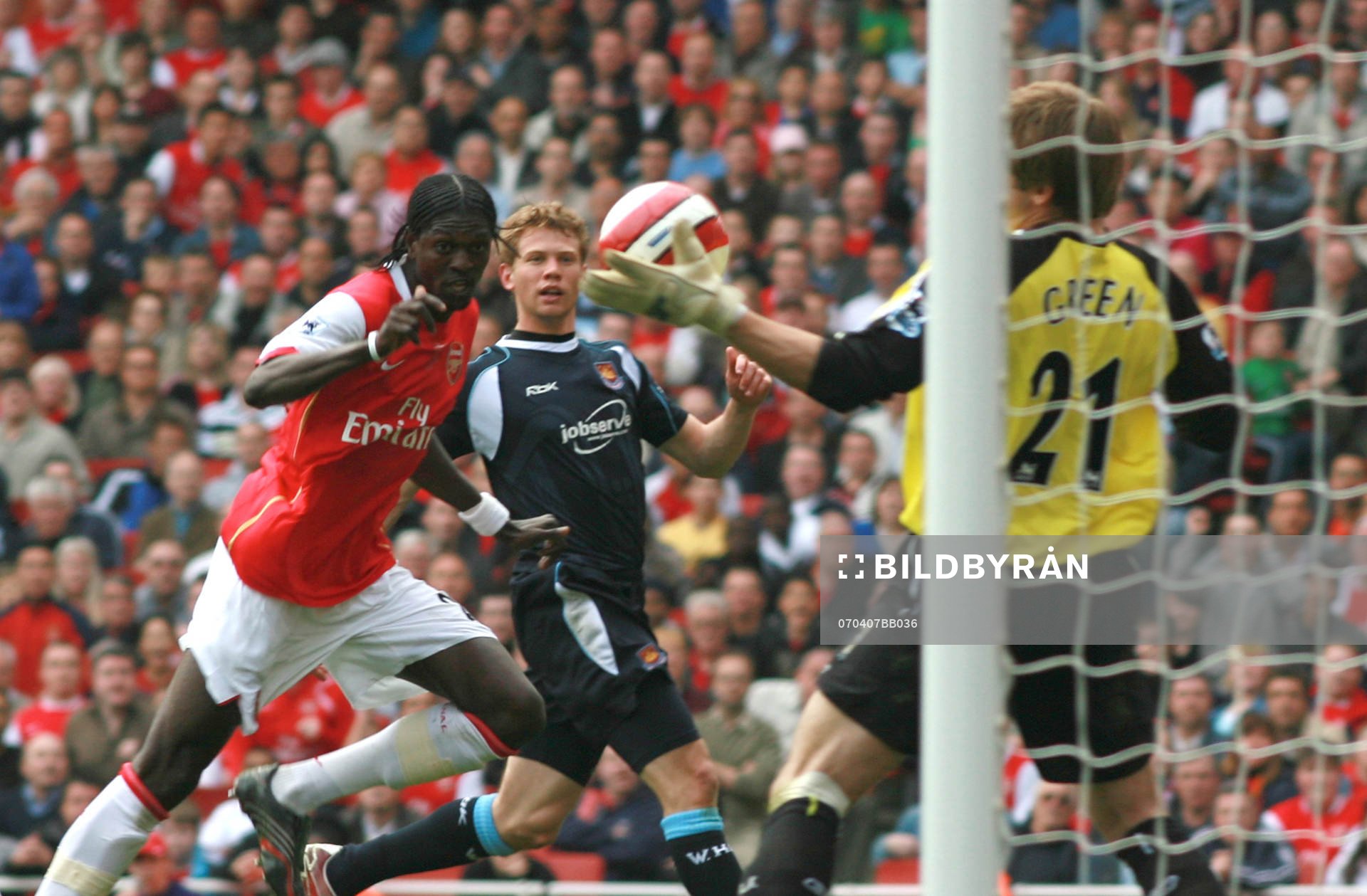 Fotboll, Premier League, Arsenal - West Ham