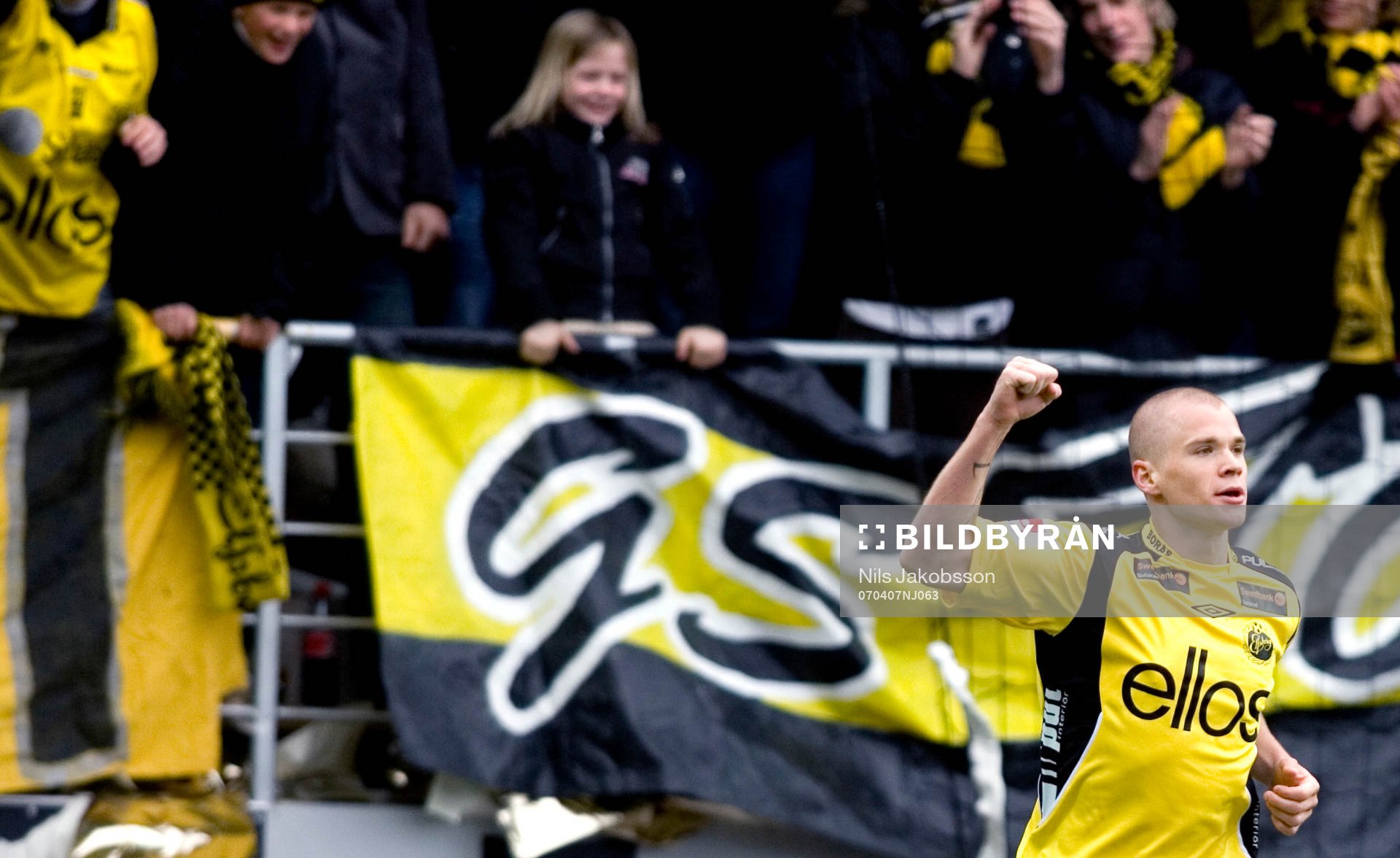 Samuel Holmén, Elfsborg knyter näven, jubel