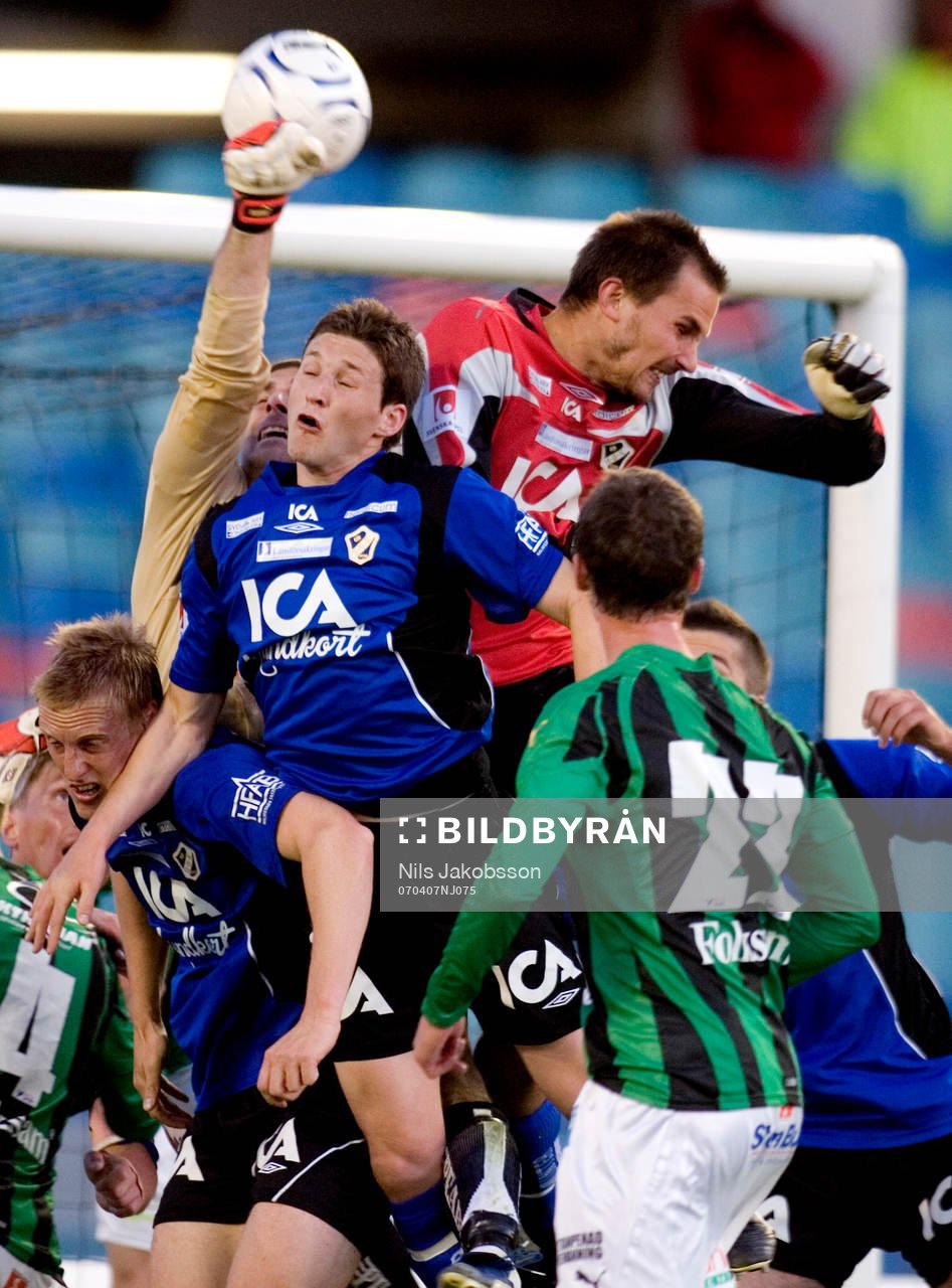 Dime Jankulovski, Målvakt, GAIS, boxar, Magnus Bahne,