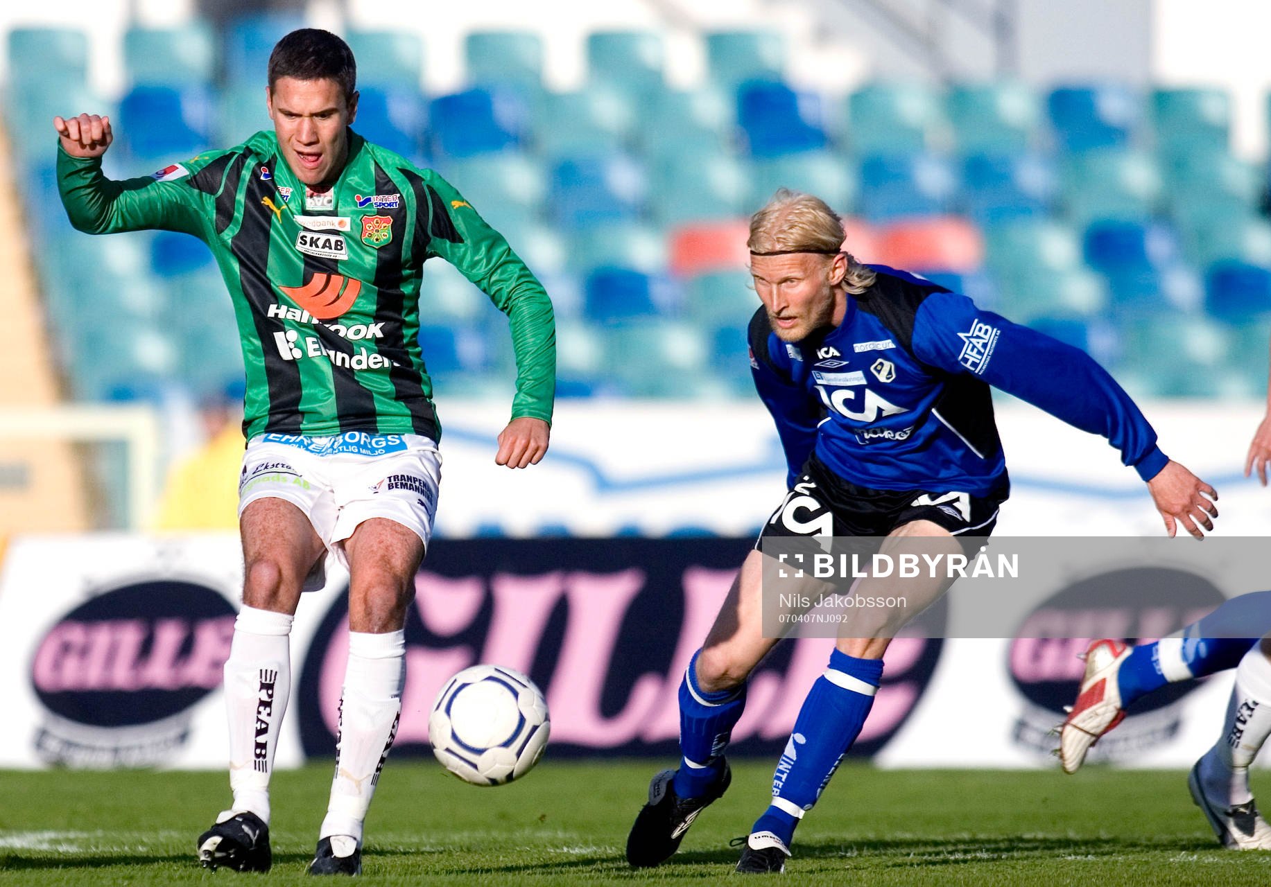 Martin Dohlsten, GAIS, Per Johansson, Halmstad