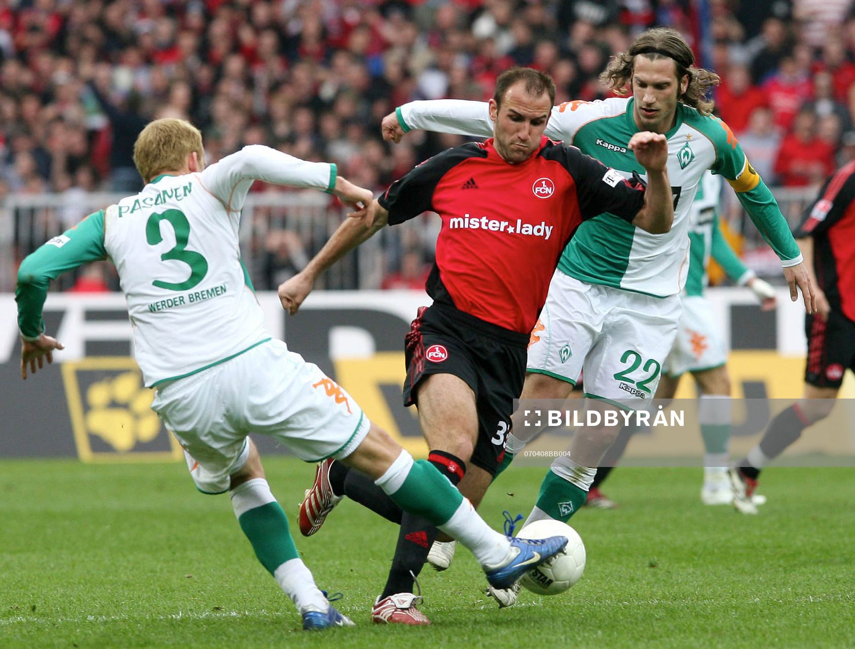 Petri Pasanen, Robert Vittek, Nuernberg och Torsten Frings