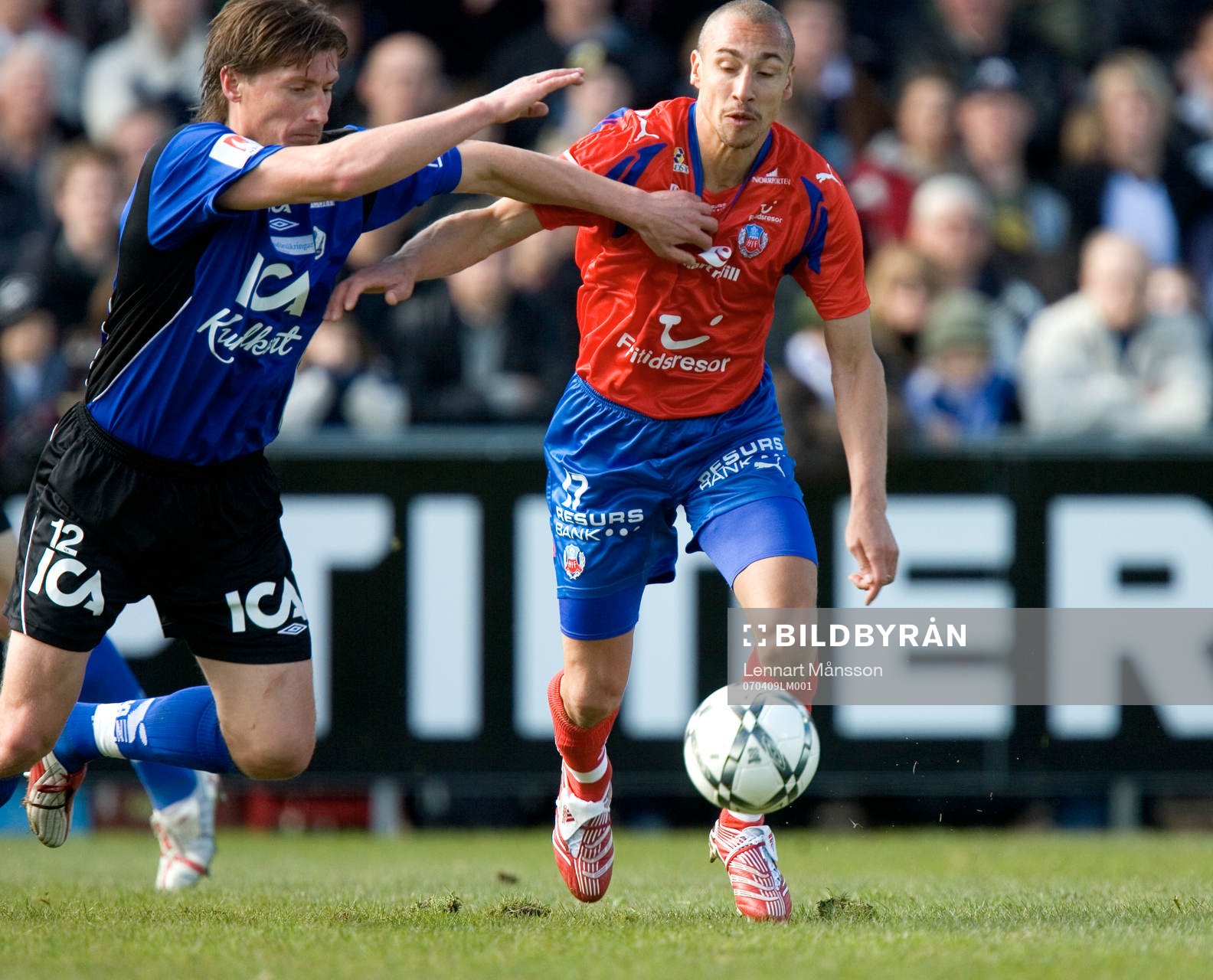 Tomas Zvirgzdauskas före Henke Larsson