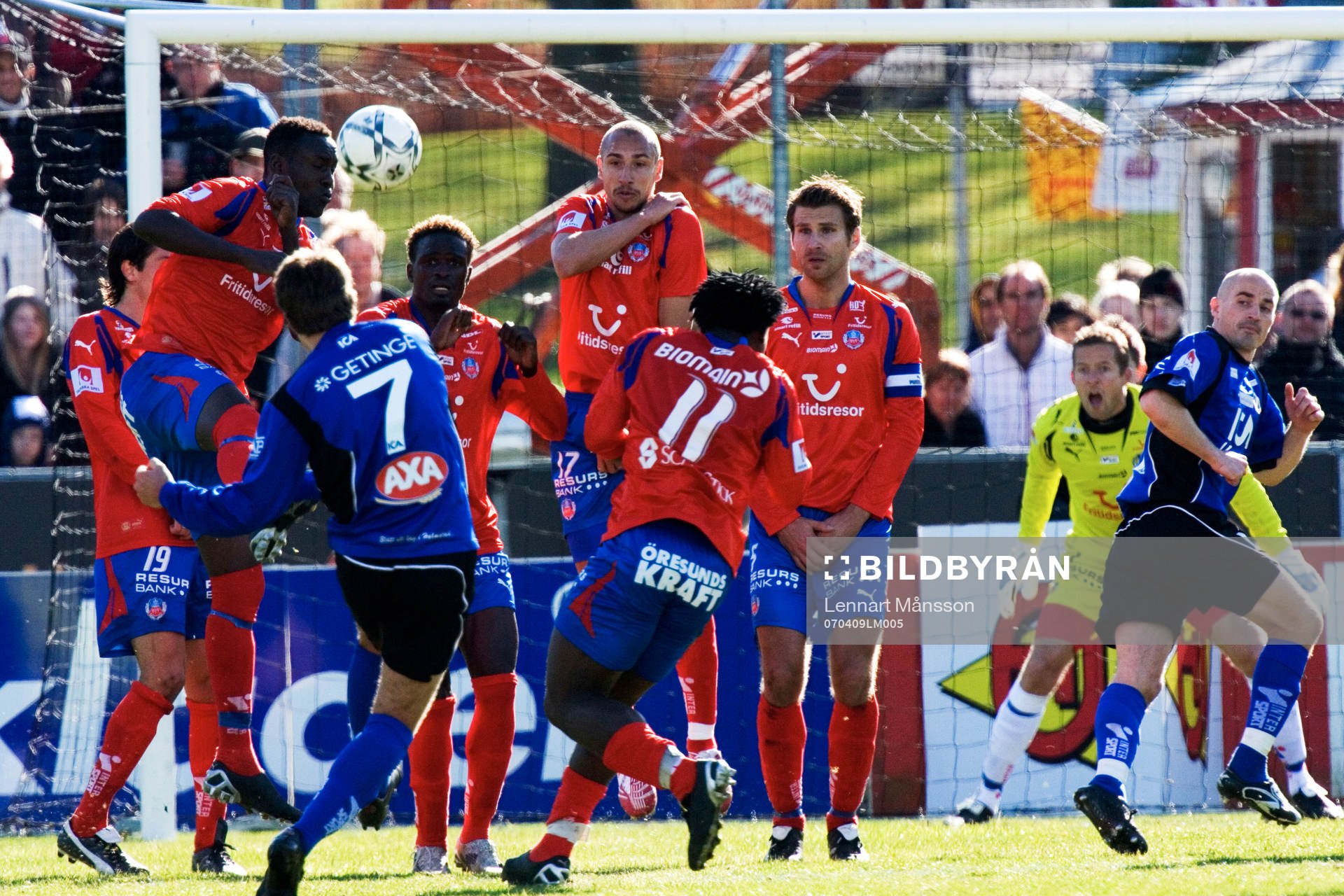 Frispark, Martin Fribrock, Henke Larsson en av HIF-arna i