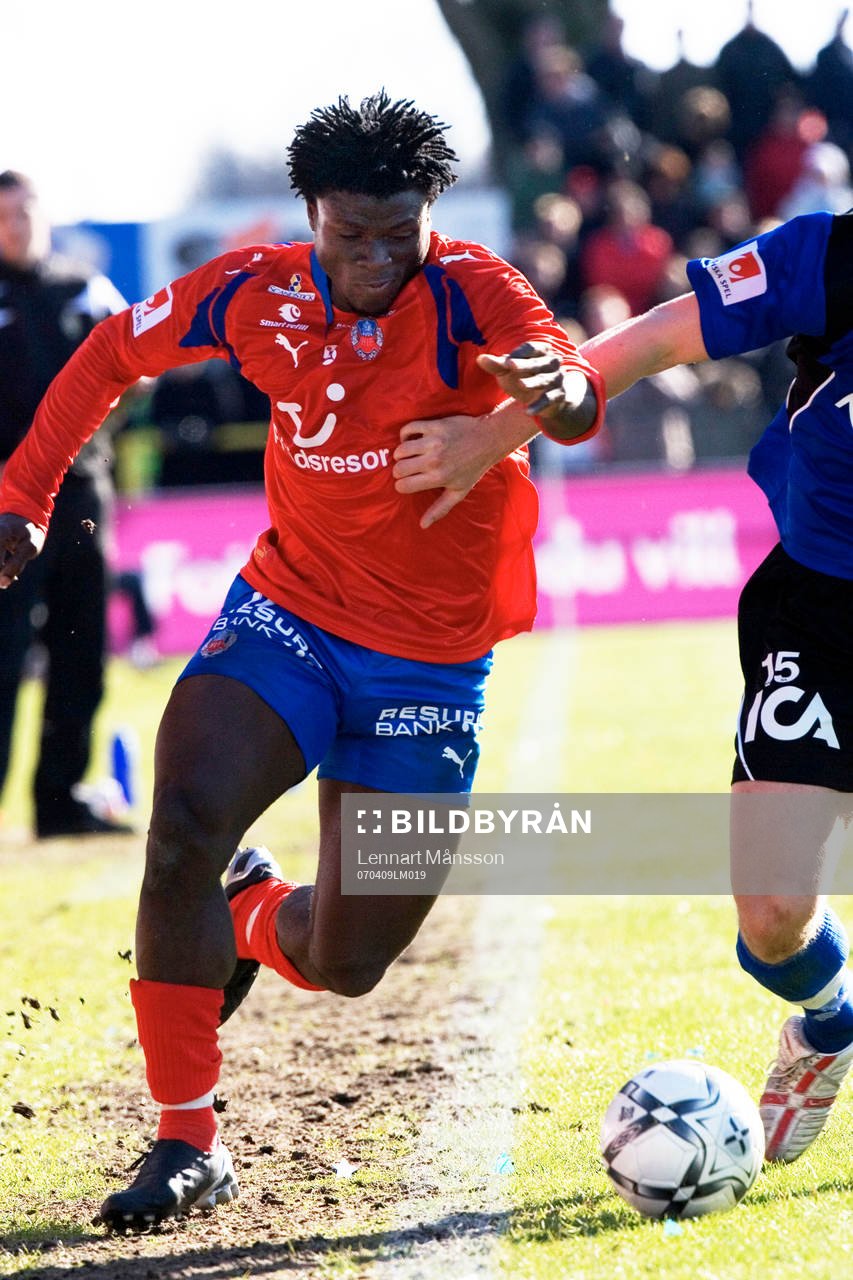 HIF-målskytten Razak Omotoyoss