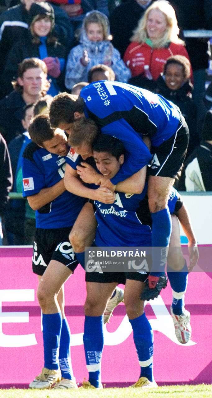 1-2, segerskytten Emra Tahirovic har halva laget på sin